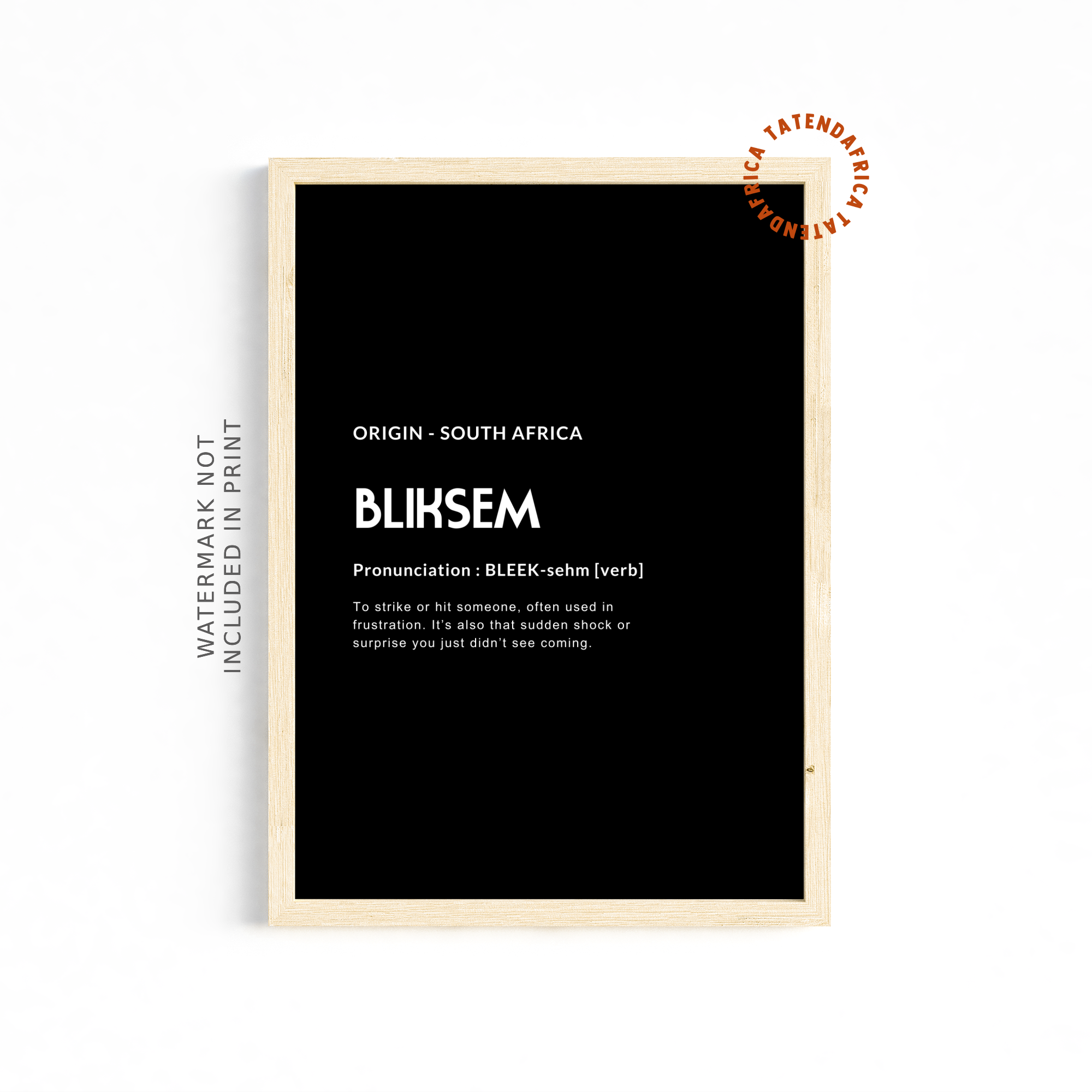 Bliksem - Monochrome Black