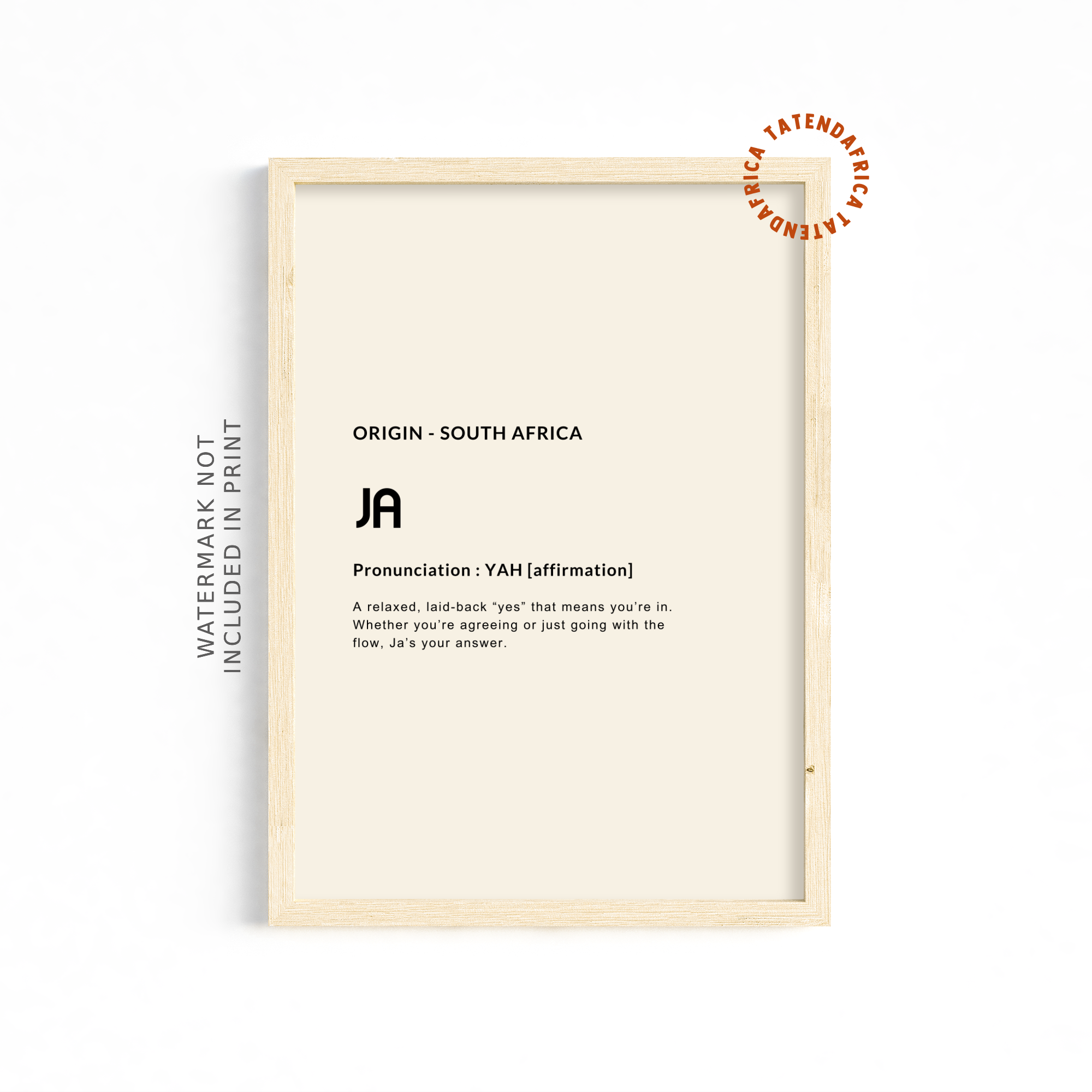 Ja - Natural Cream