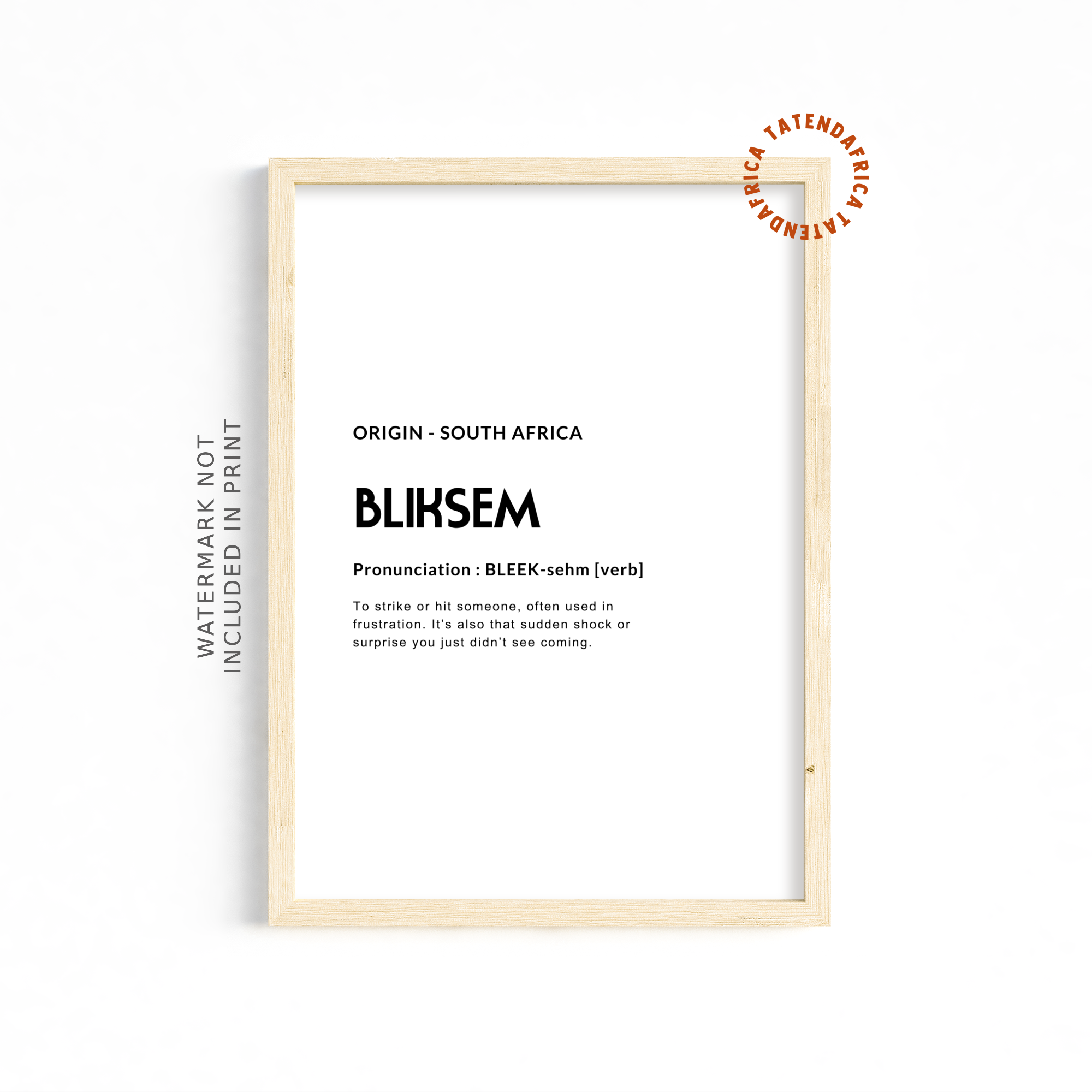 Bliksem - Monochrome White