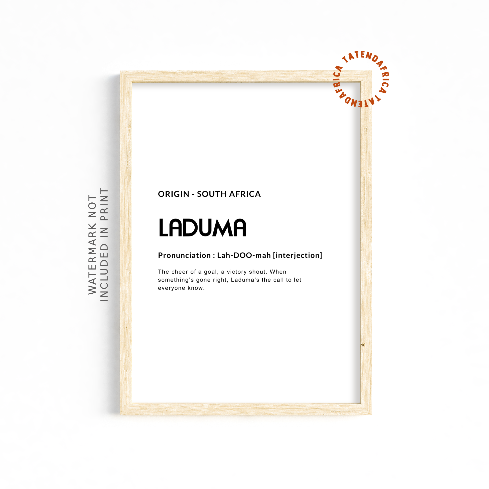 Laduma - Monochrome White