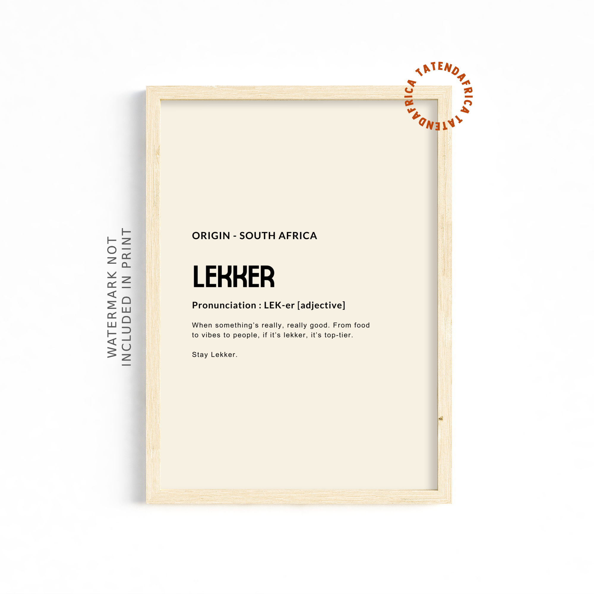 Lekker - Natural Cream