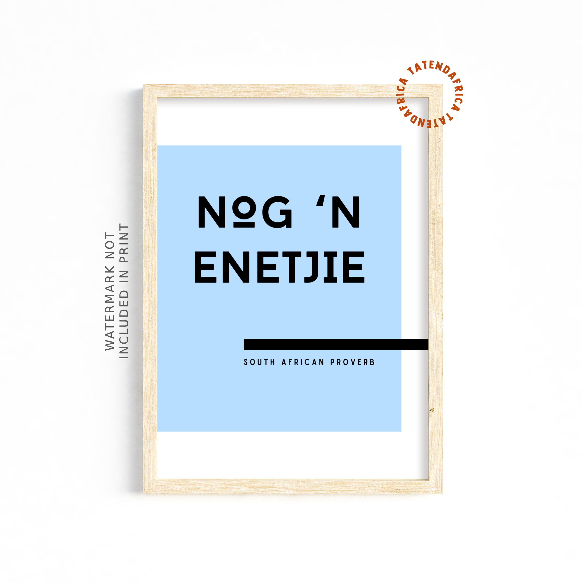 NogNEntjie - Blue Bold