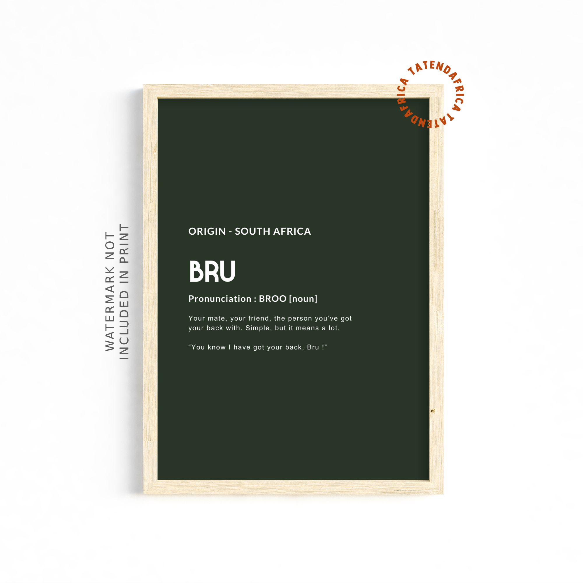 Bru - Forest Green