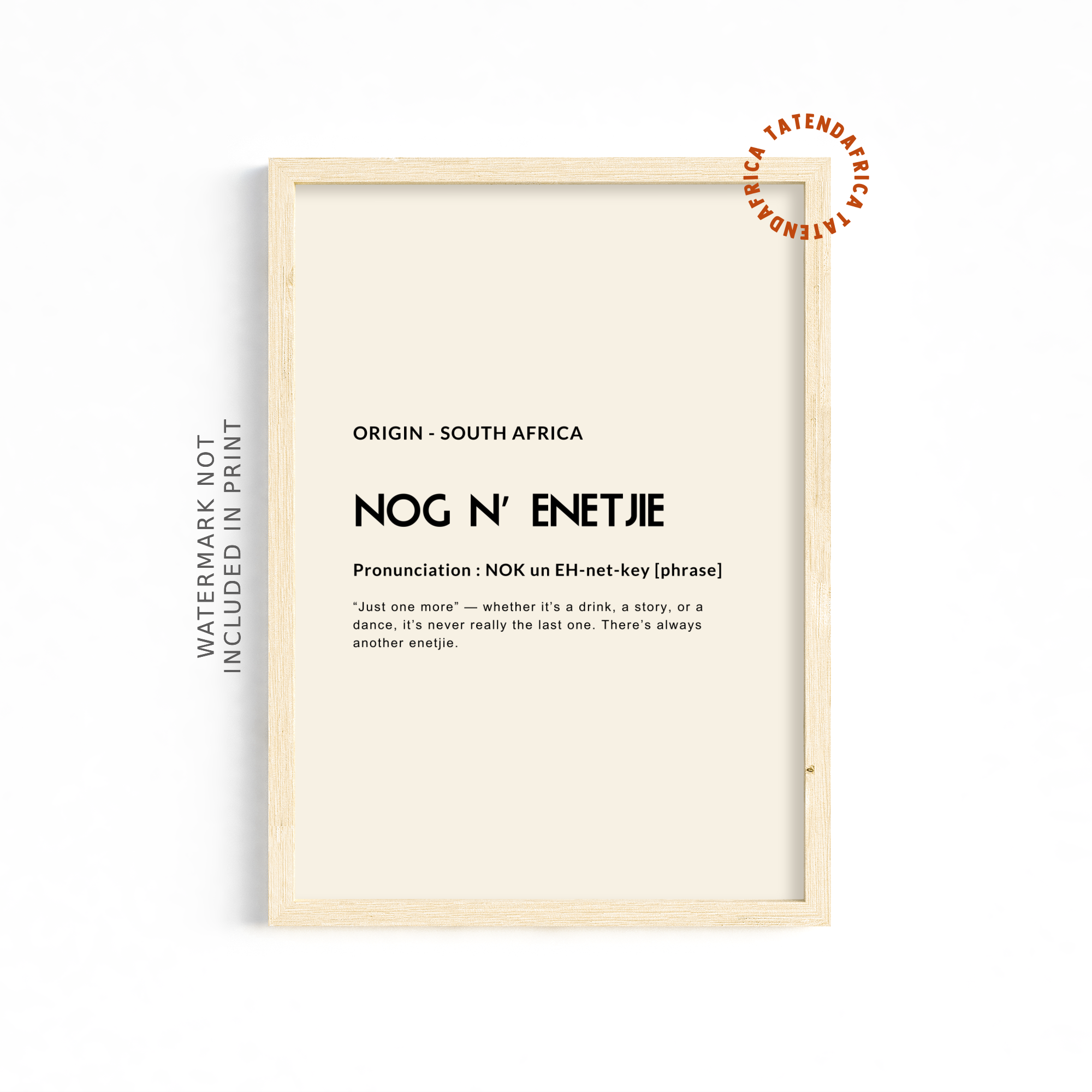 NogNEntjie - Natural Cream