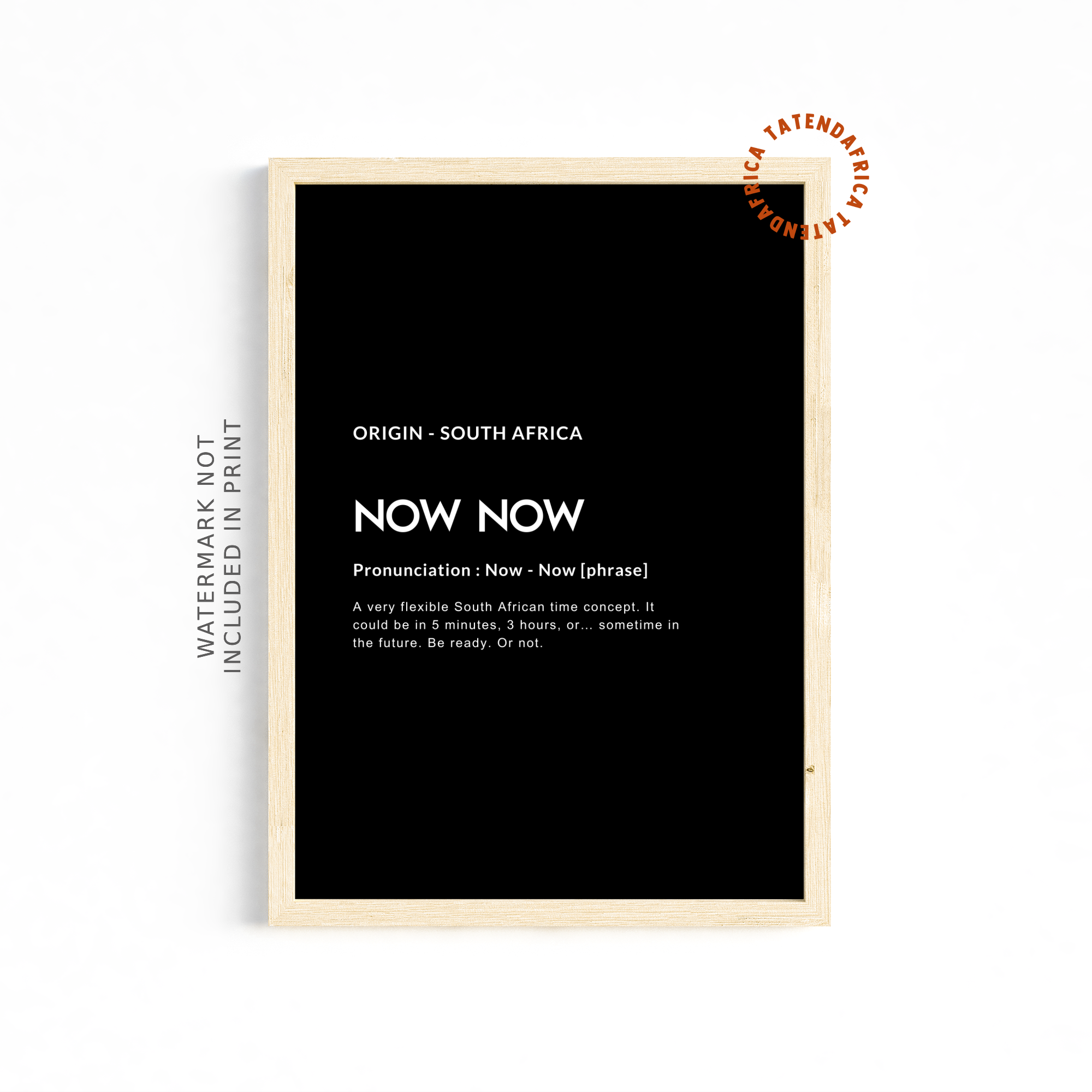 Now Now - Monochrome Black