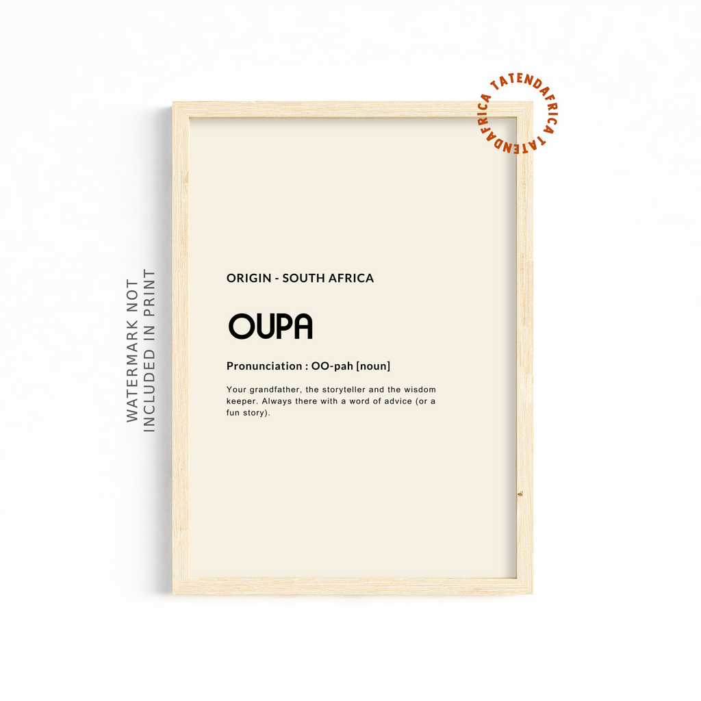 Oupa - Natural Cream
