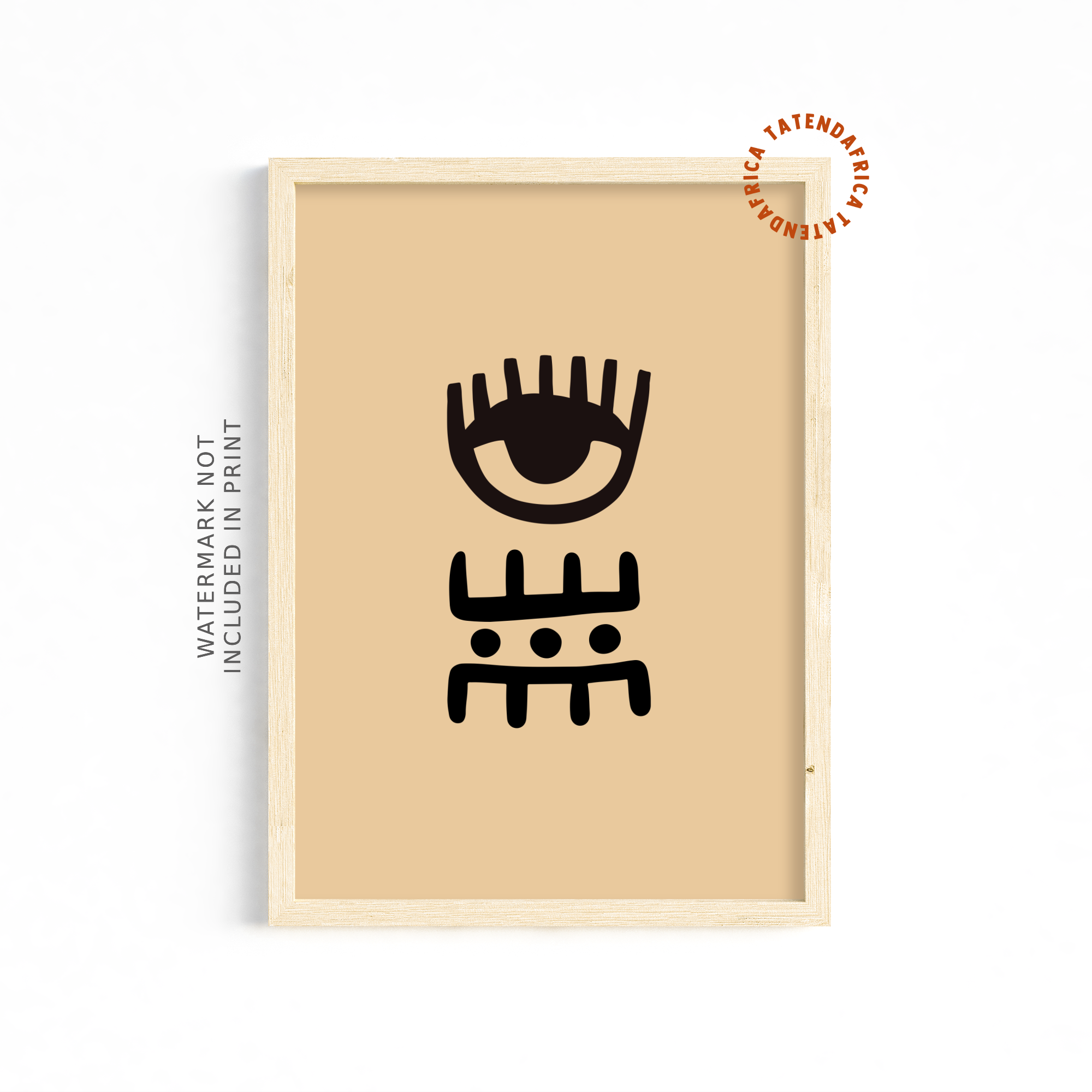 Abstract Eye - Neutral Custard