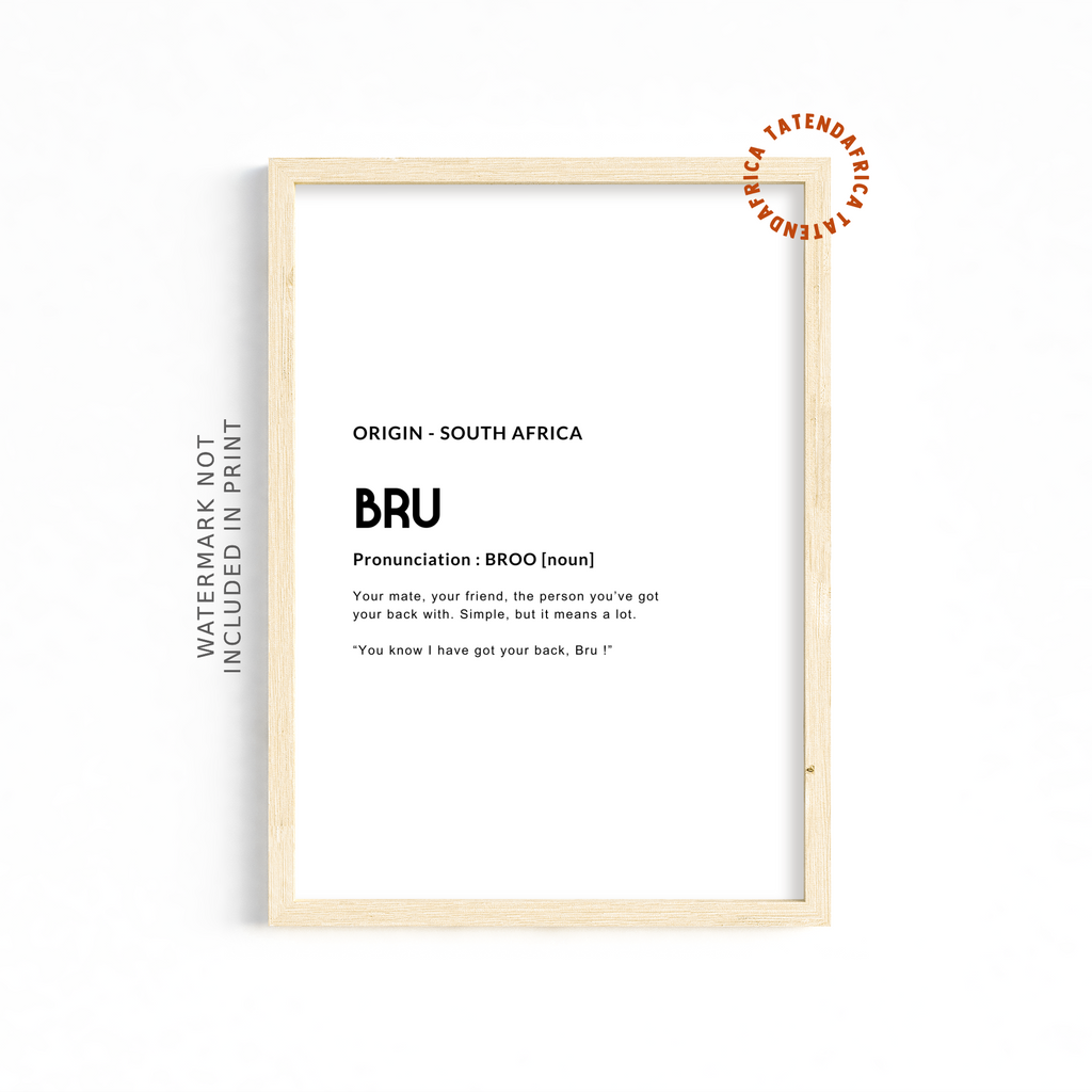 Bru - Monochrome White