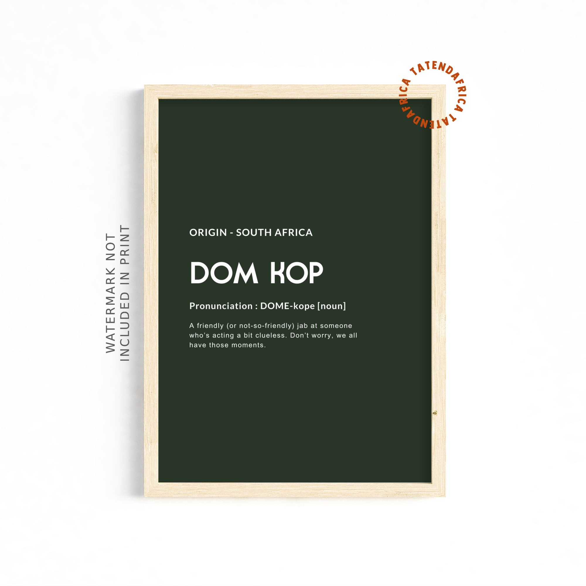 Dom Kop - Forest Green