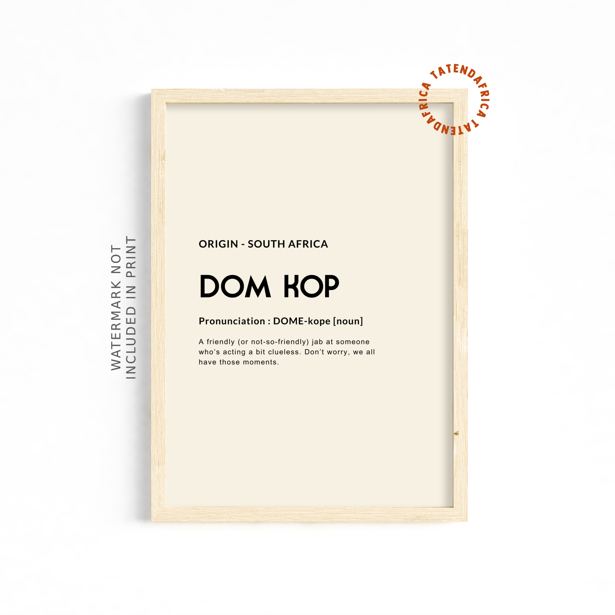 Dom Kop - Natural Cream