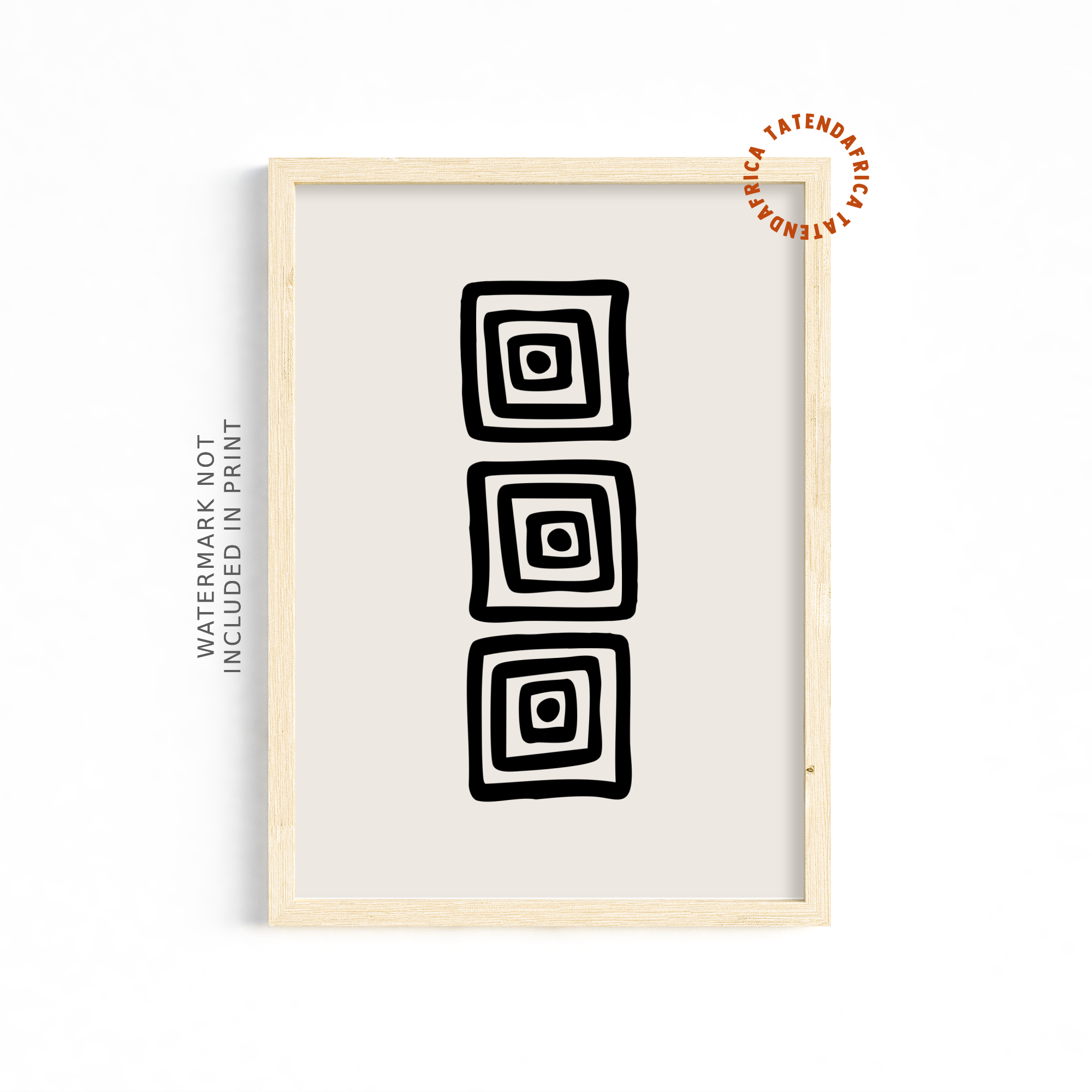 Abstract Twirl - Monochrome Neutral