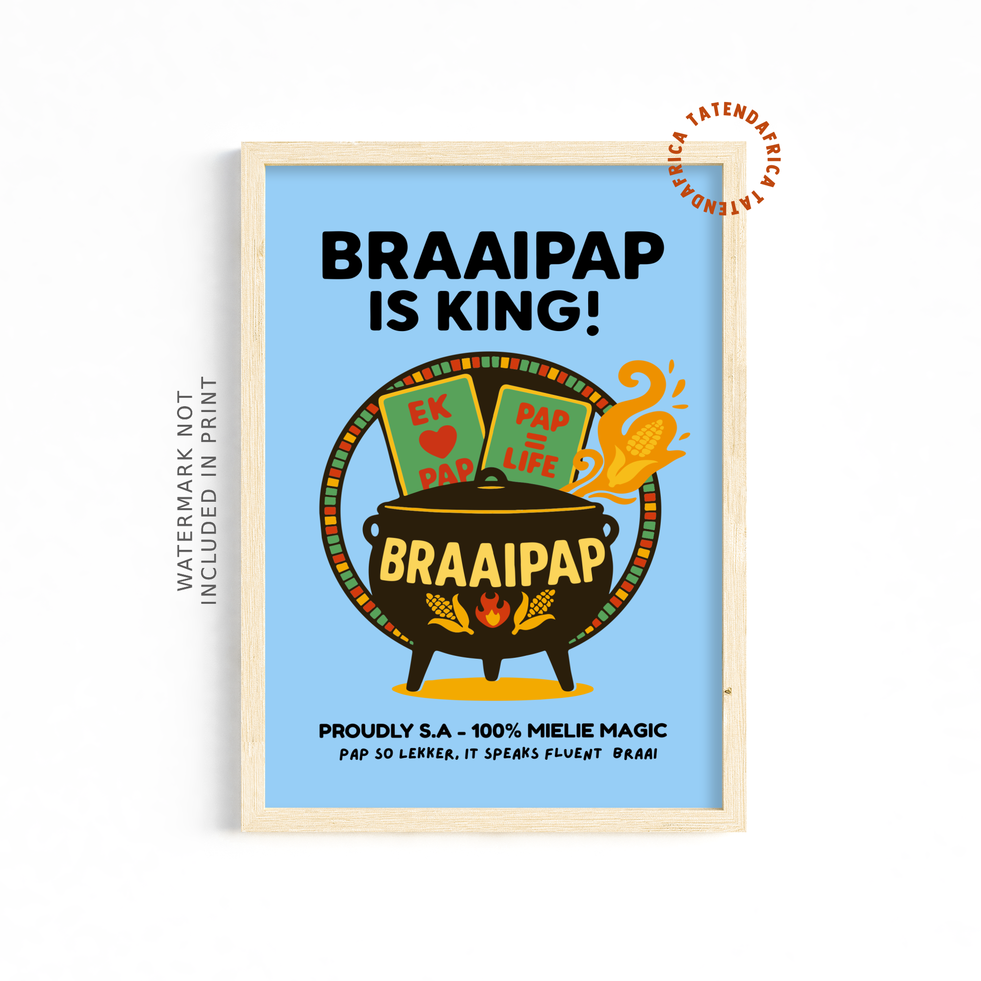 Braai Pap - Blue