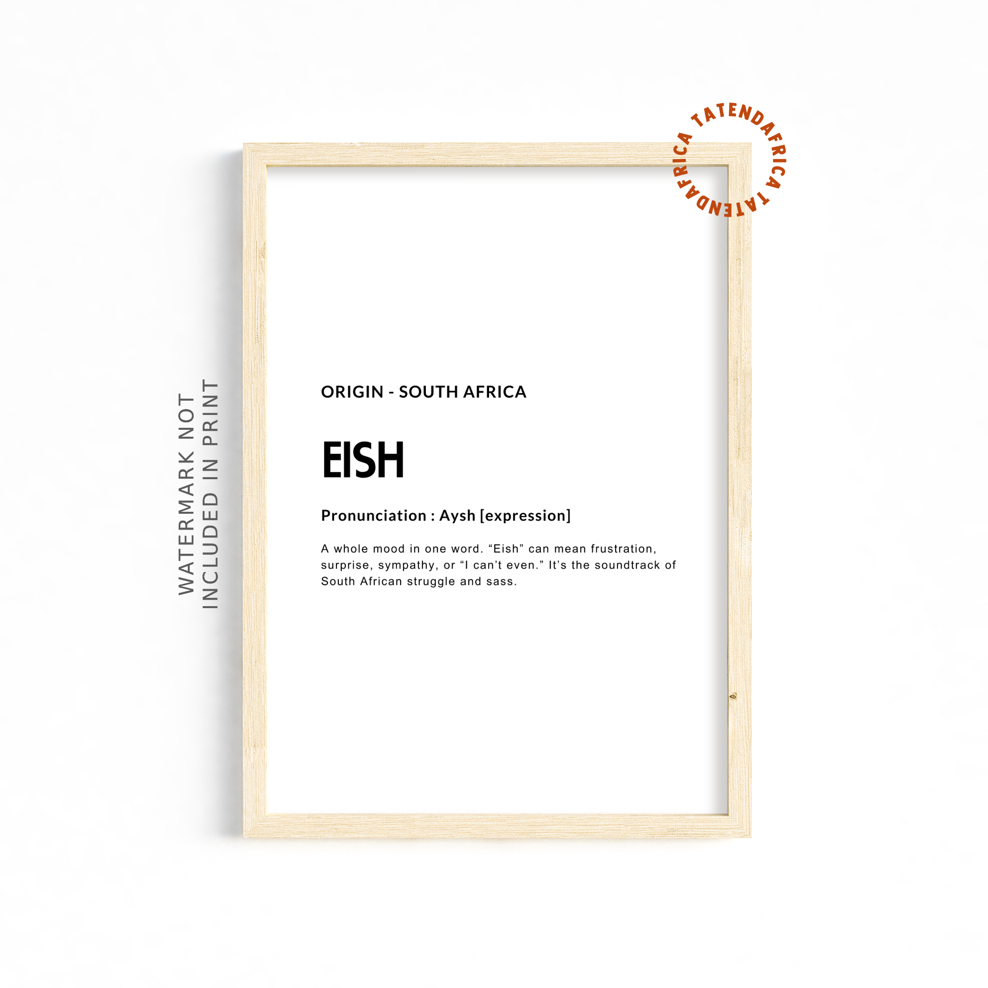 Eish - Moncohrome White