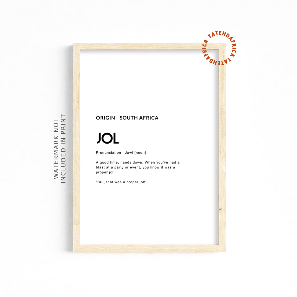 Jol - Monochrome White