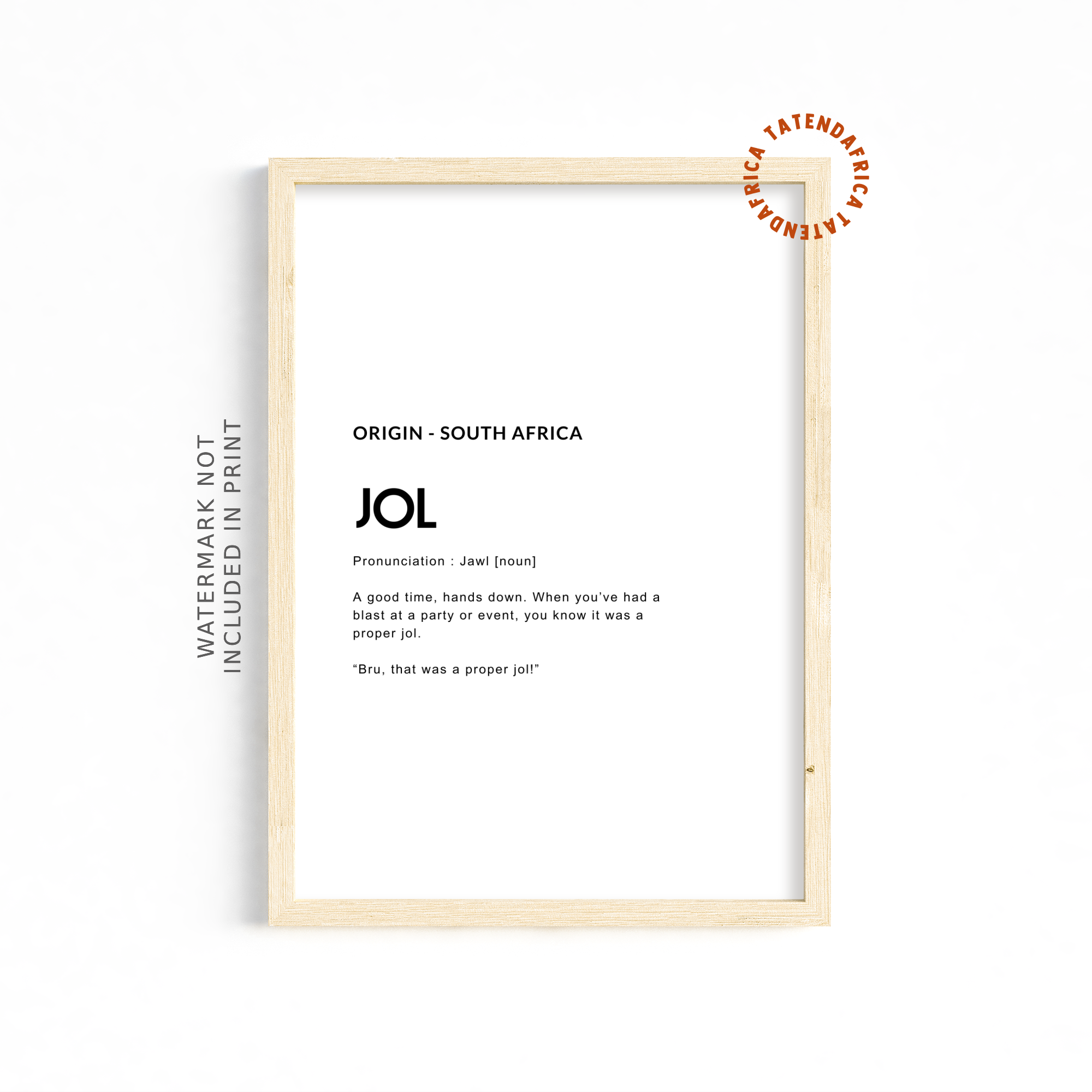 Jol - Monochrome White