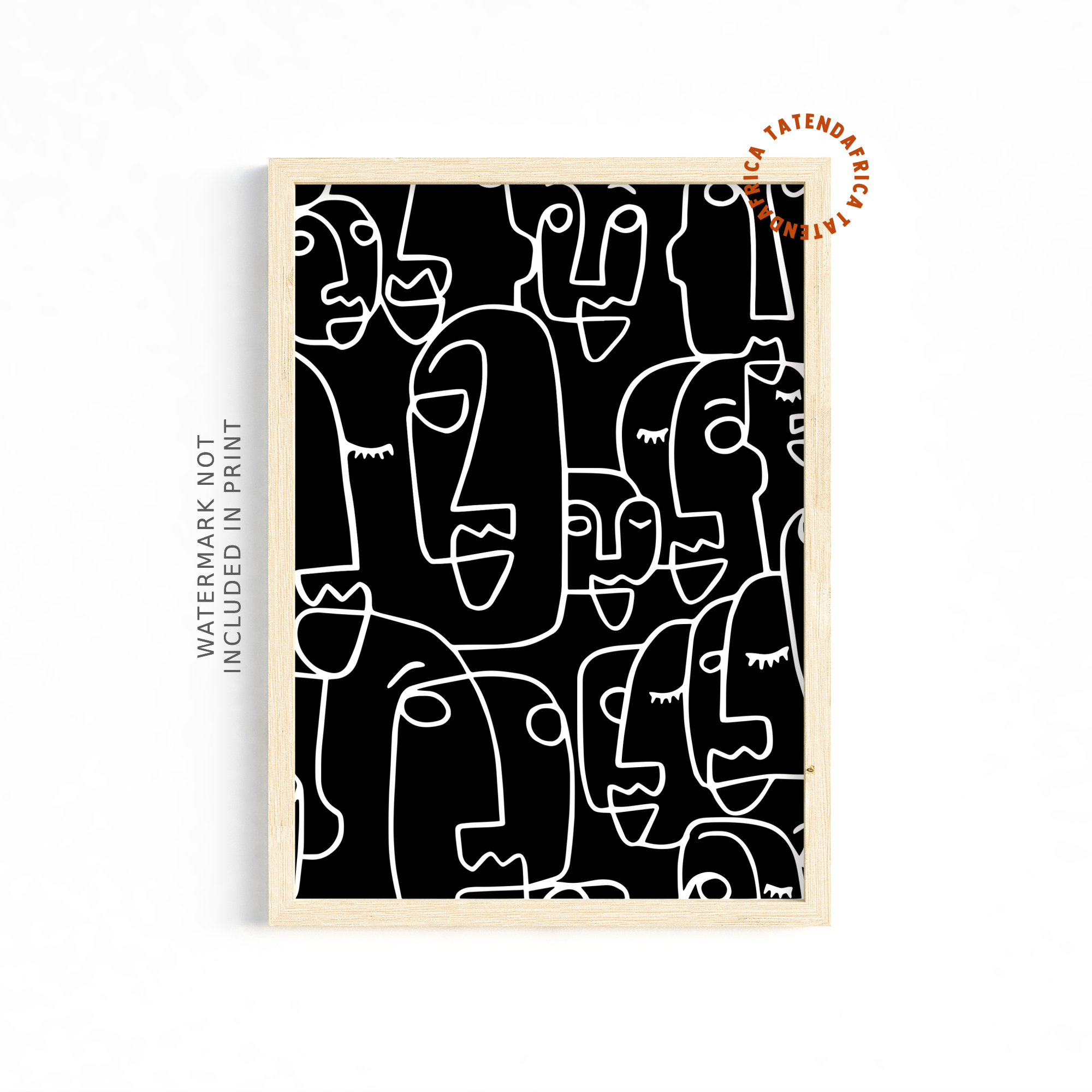 Abstract 5 - Monochrome Black