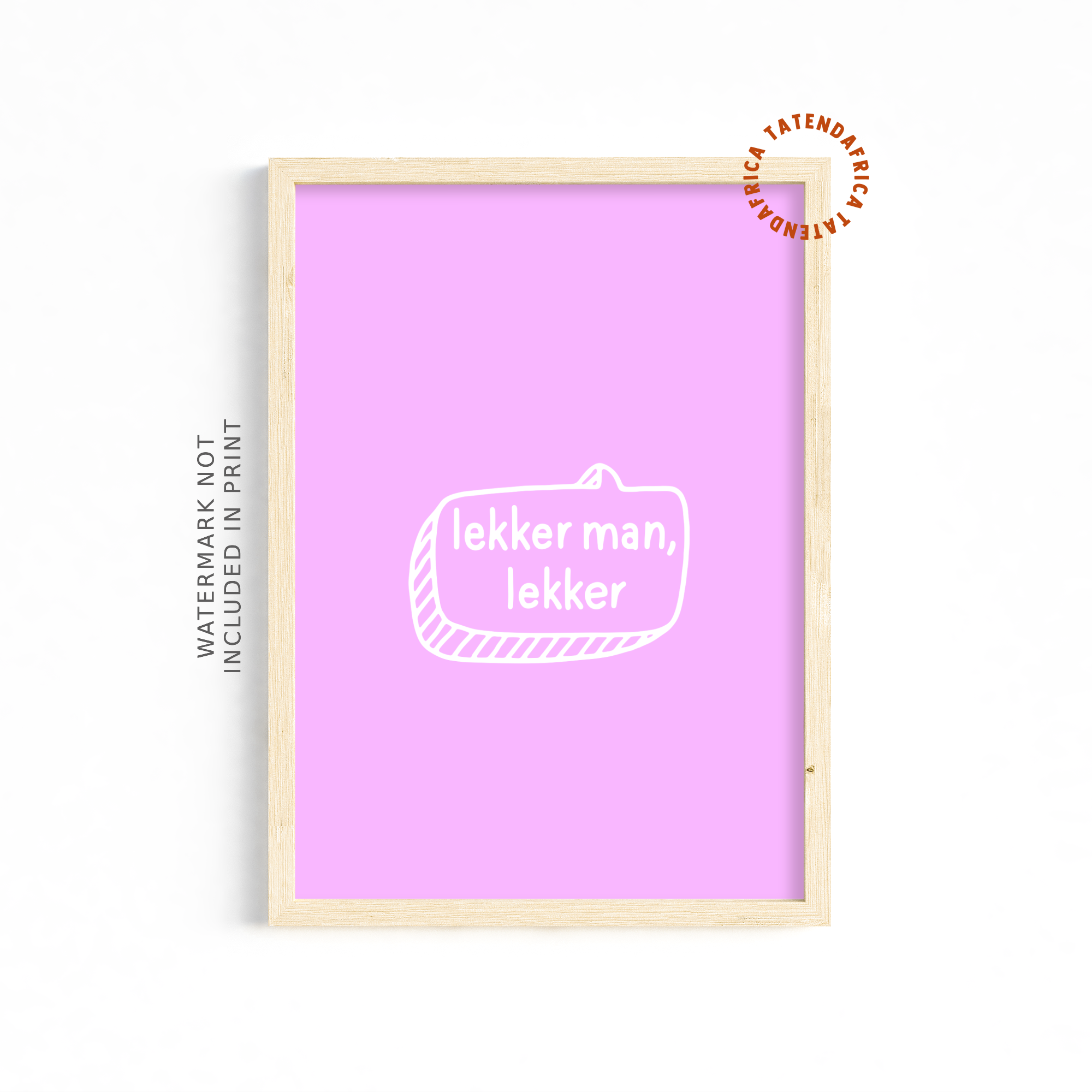 Lekker Man - Pink