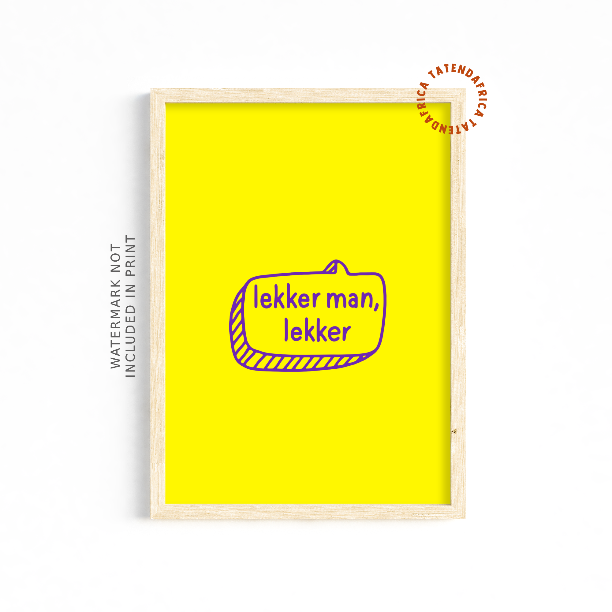 Lekker Man - Yellow