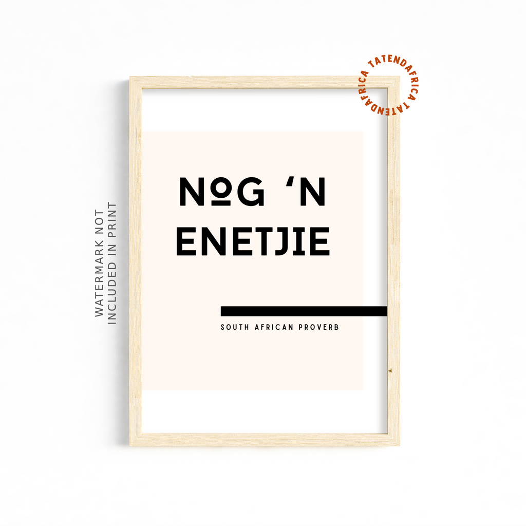 NogNEntjie - Bold Cream