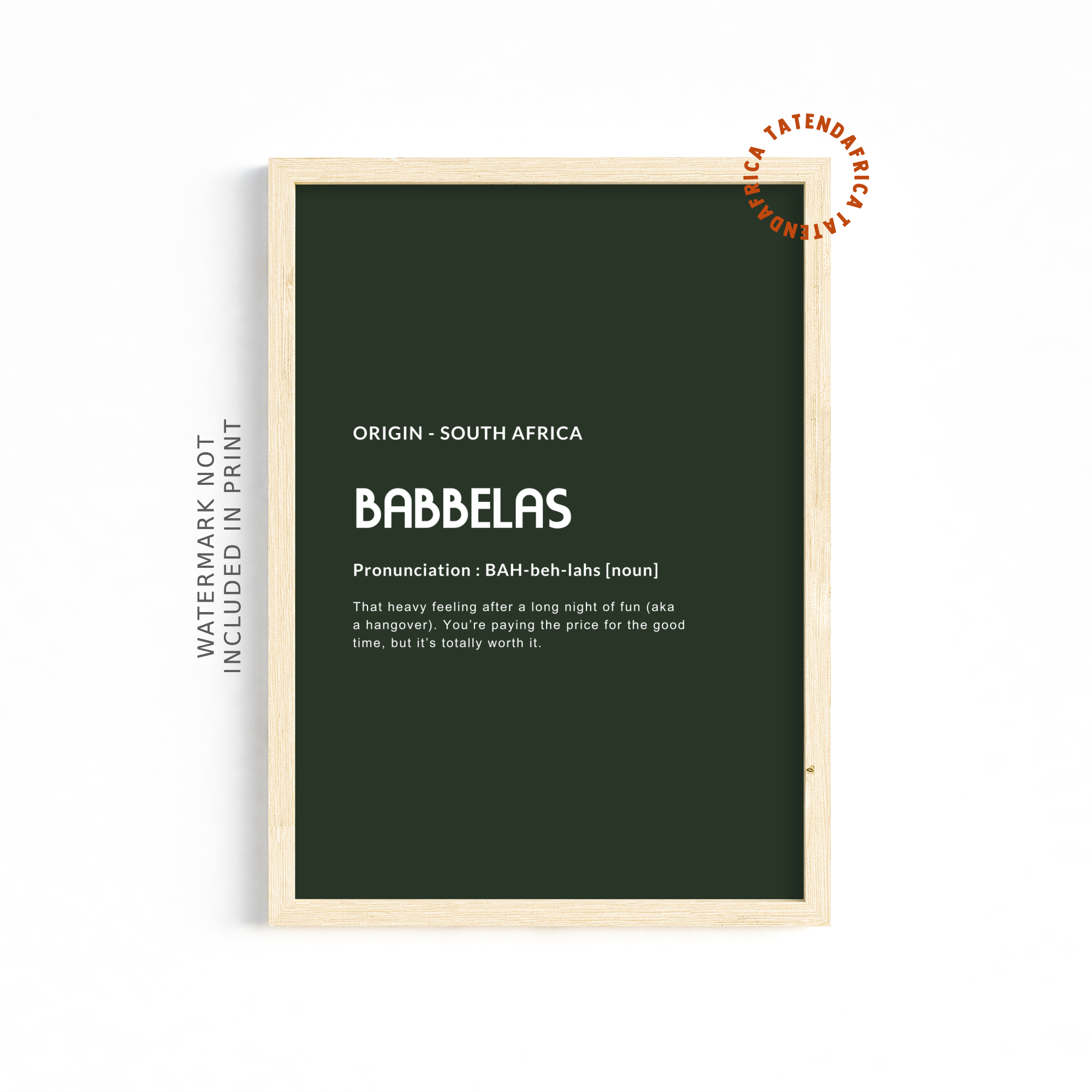 Babbelas - Forest Green
