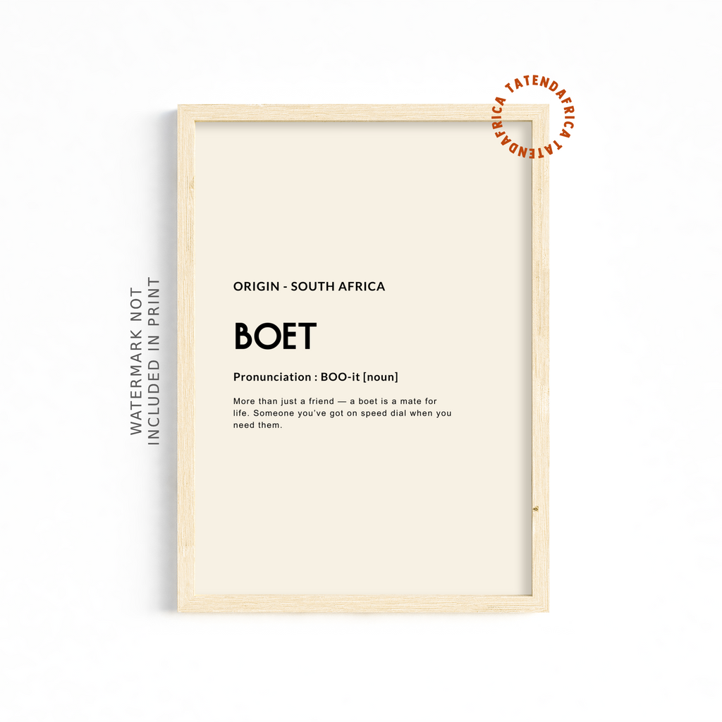 Boet - Natural Cream