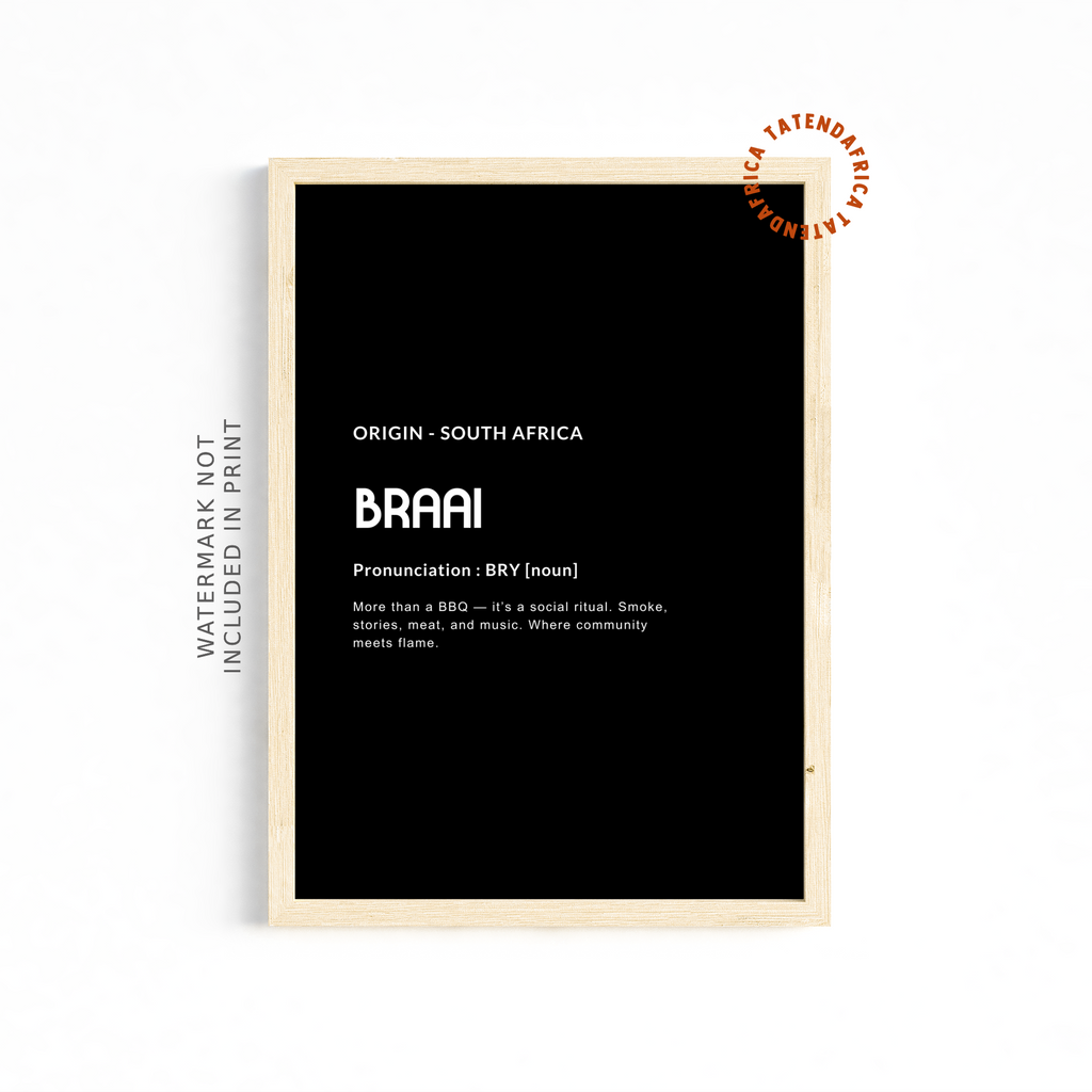 Braai - Monochrome Black