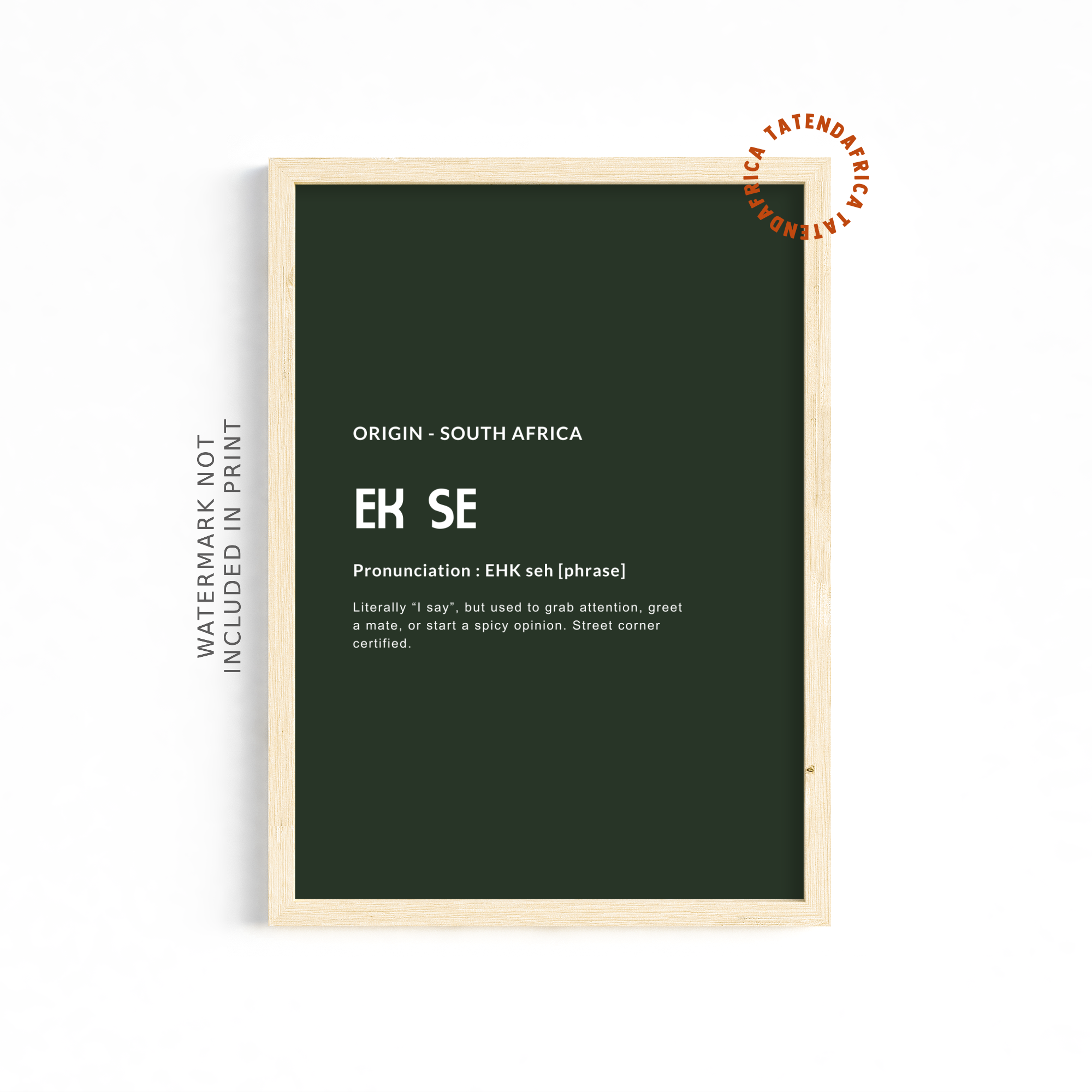 Ek Se - Forest Green