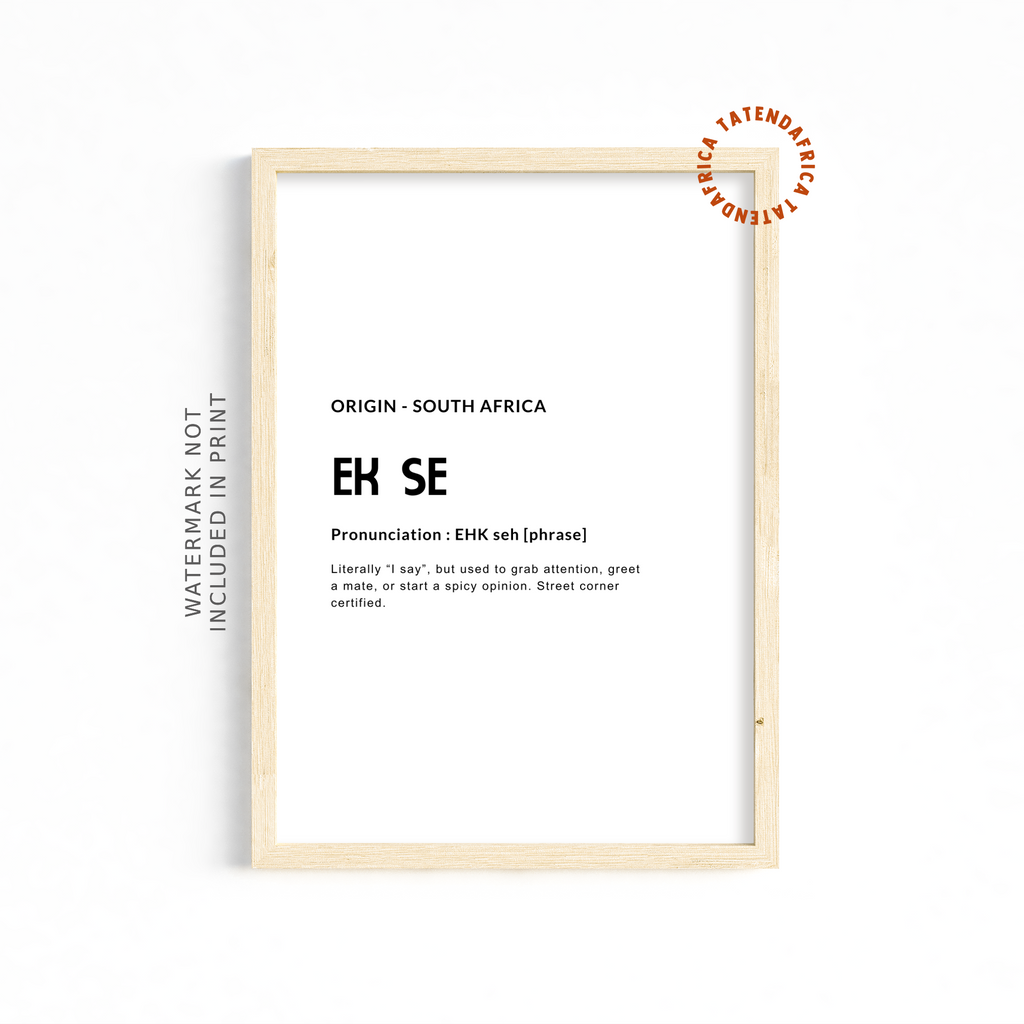 Ek Se - Monochrome White
