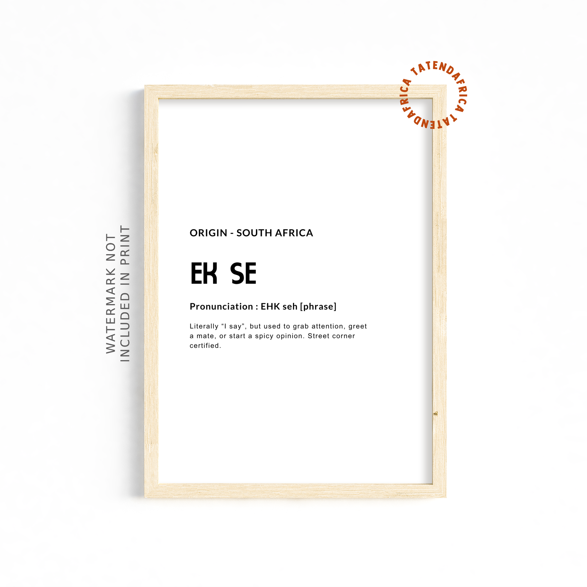 Ek Se - Monochrome White
