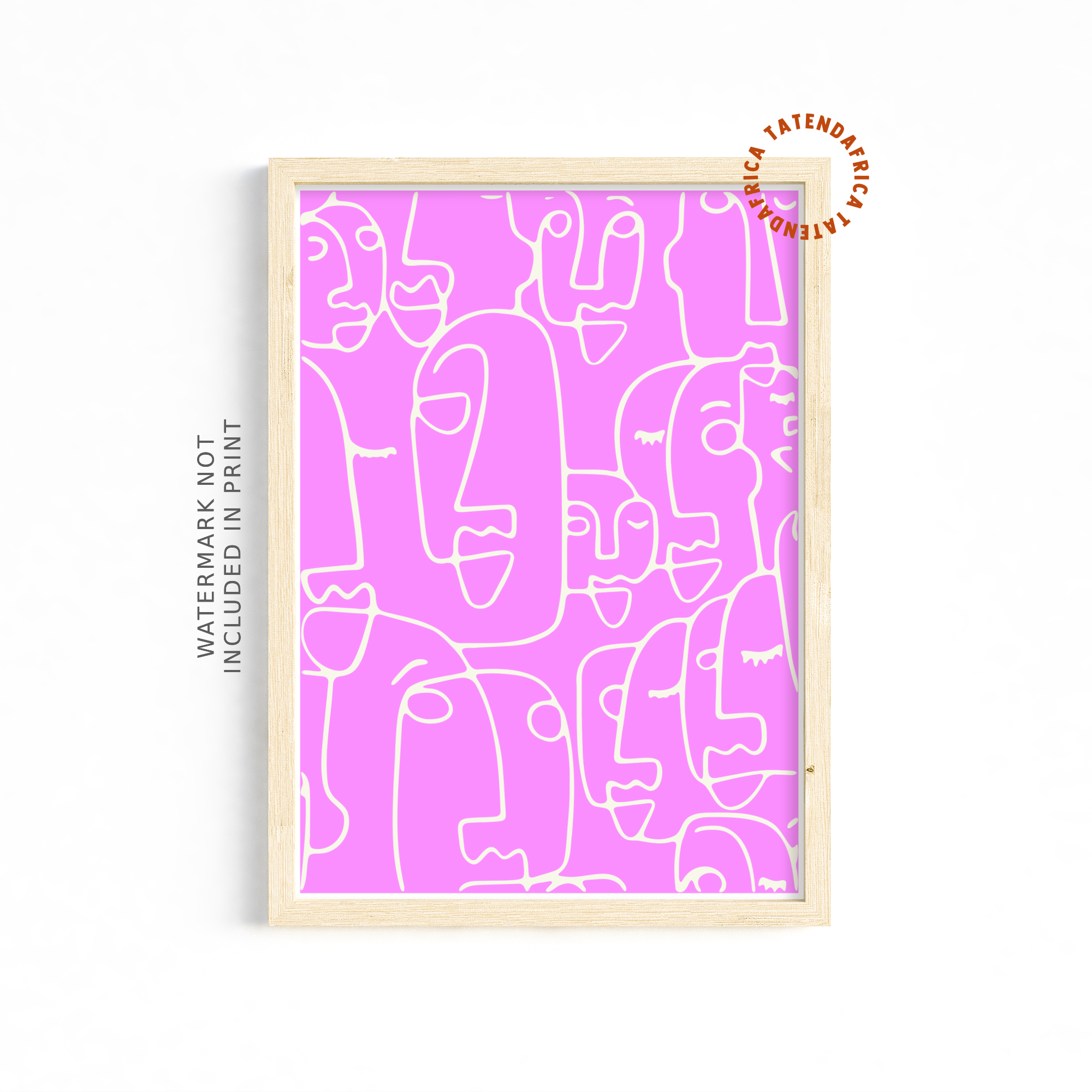 Abstract 5 - Pink