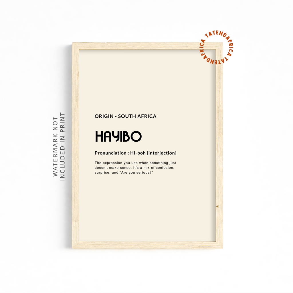 Hayibo! (Neutral Cream)