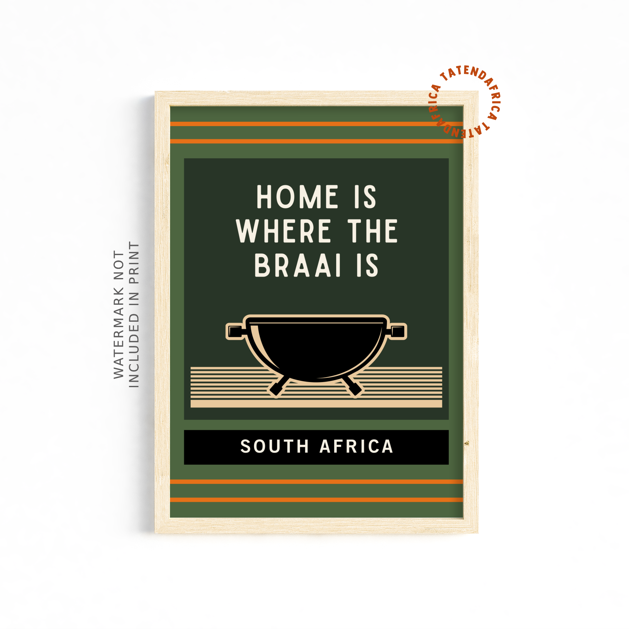 Home is Where the Braai Is - Springbok Green
