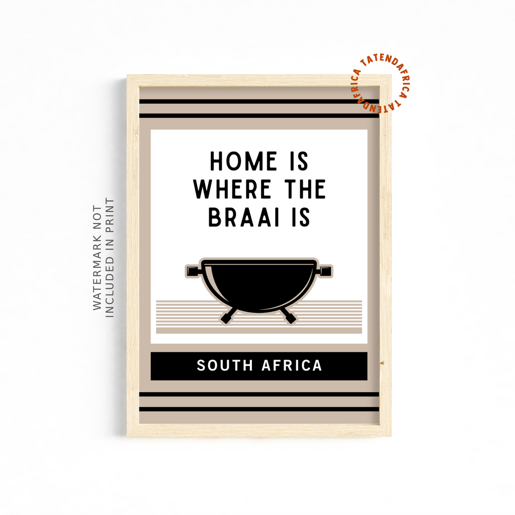 Home is Where the Braai Is - Stone