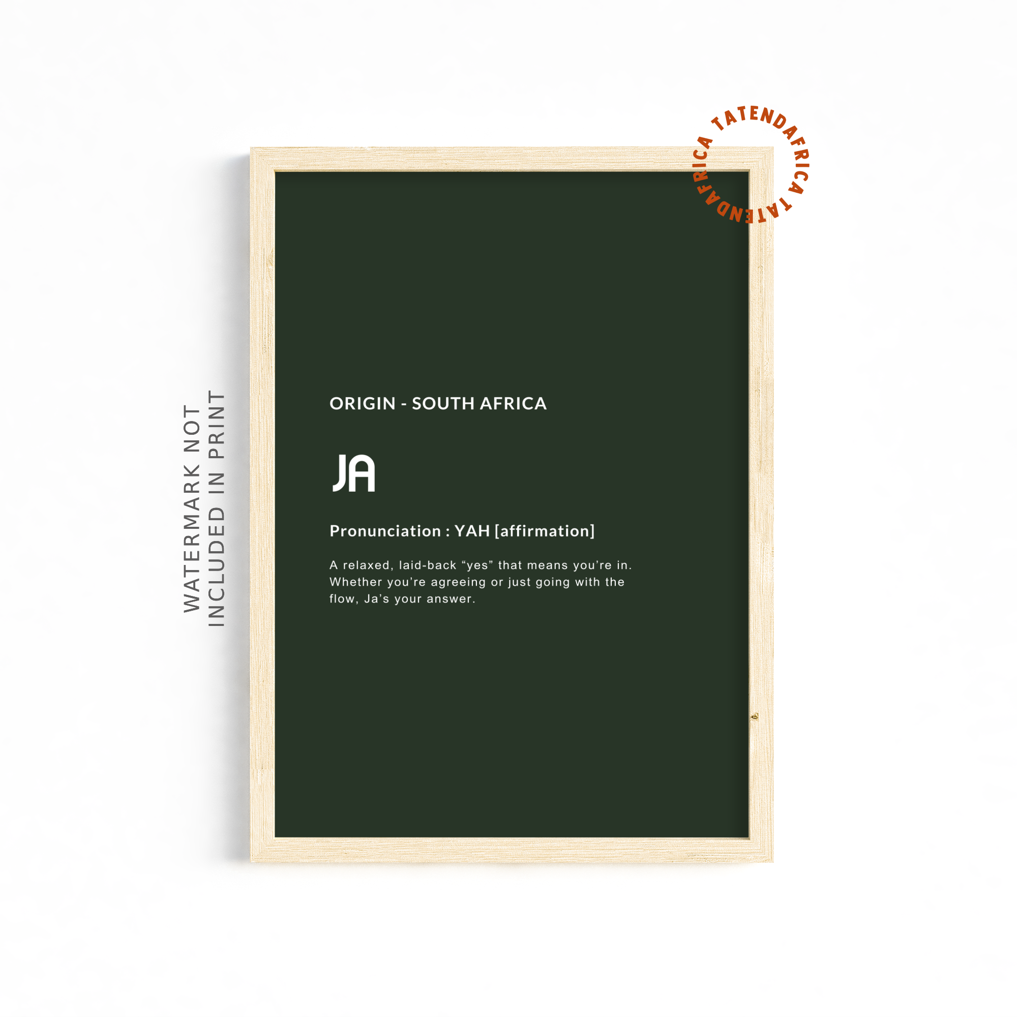 Ja - Forest Green