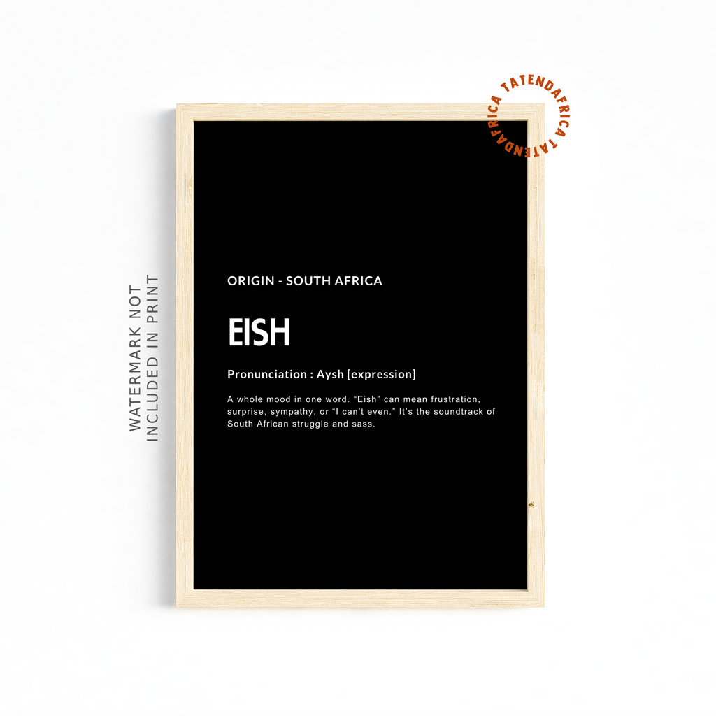 Eish - Moncohrome Black