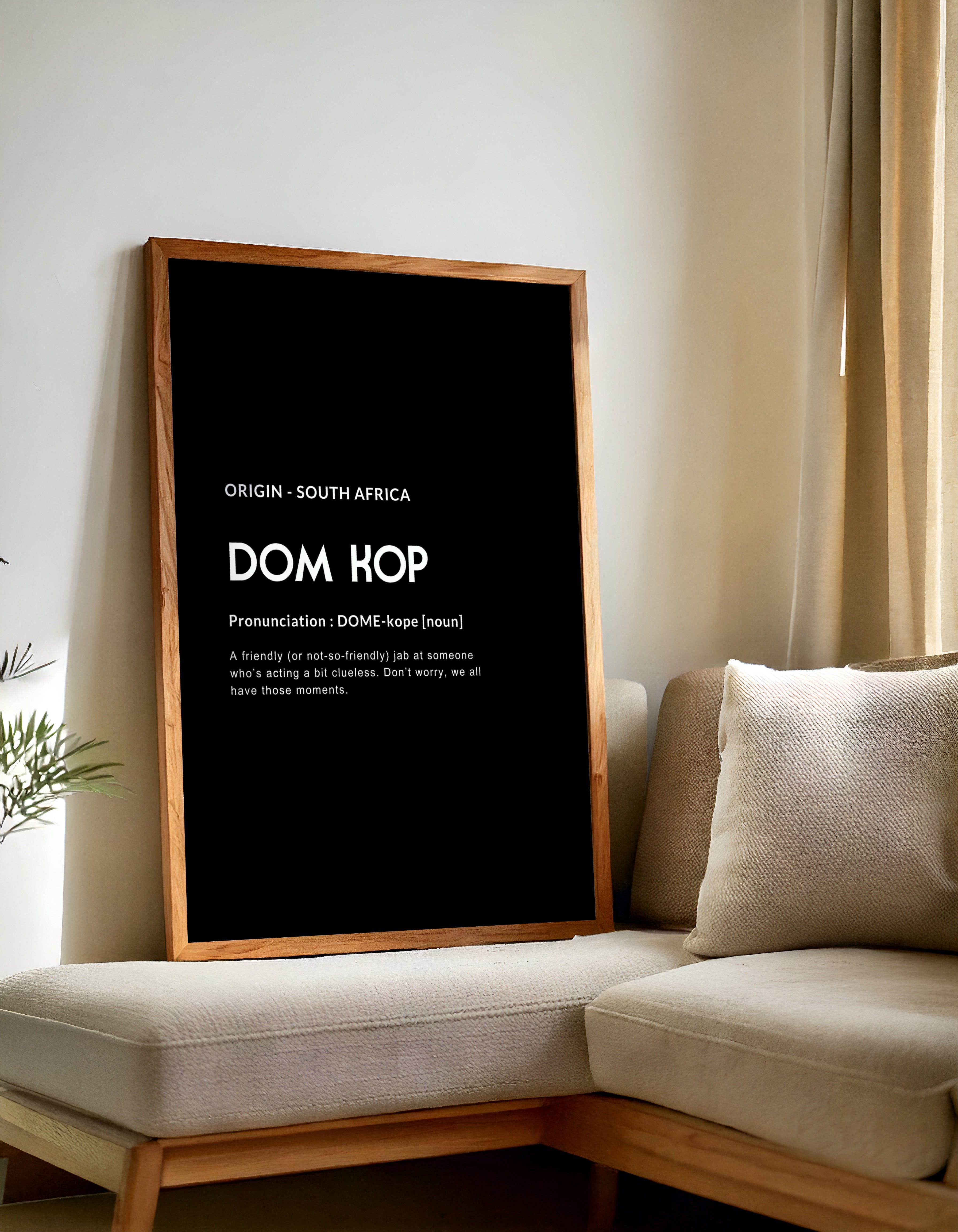 Dom Kop - Monochrome Black