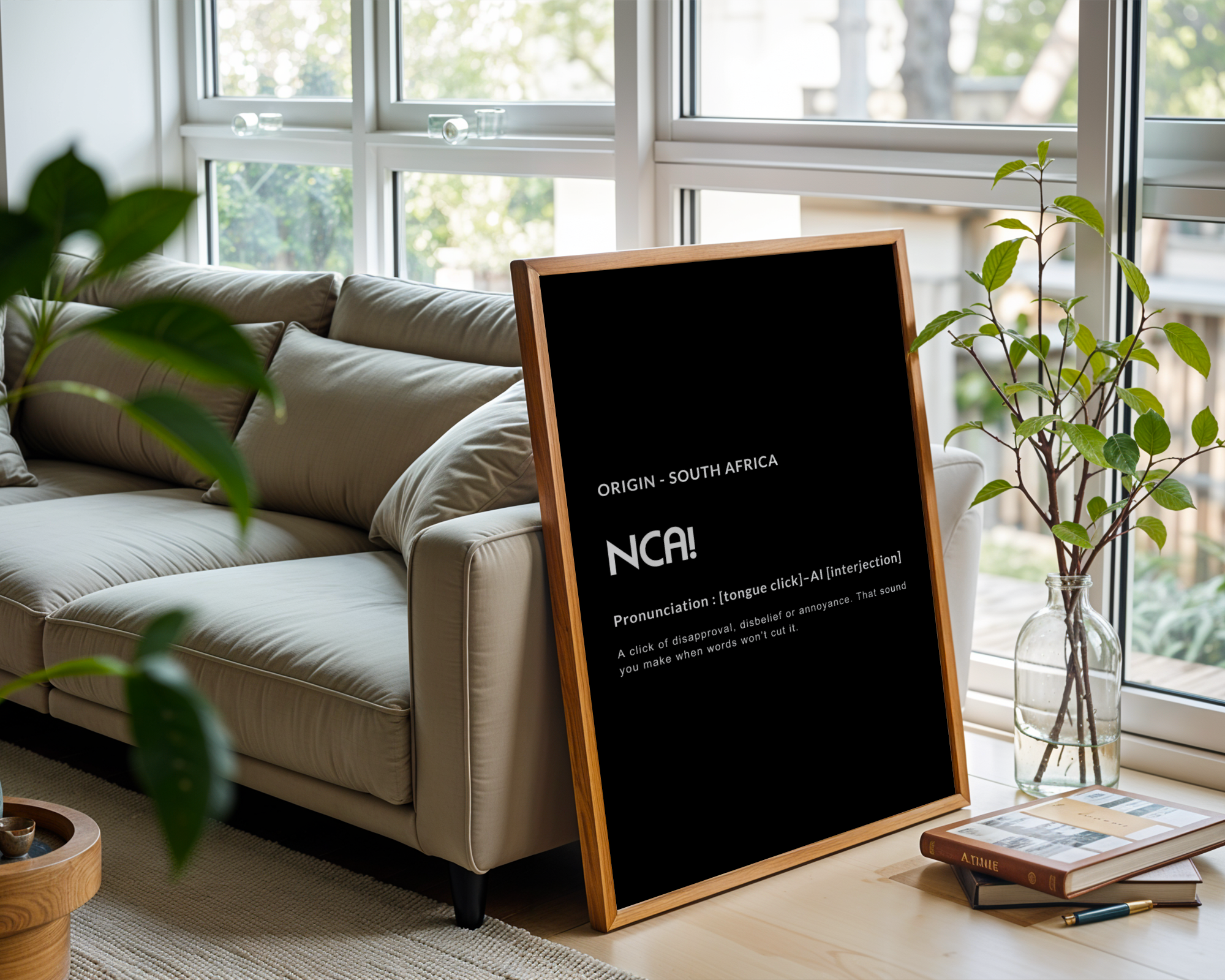 Nca! - Monochrome Black