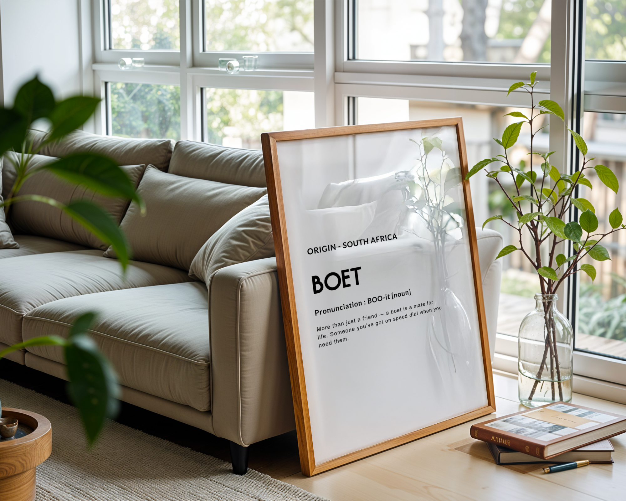Boet - Monochrome White