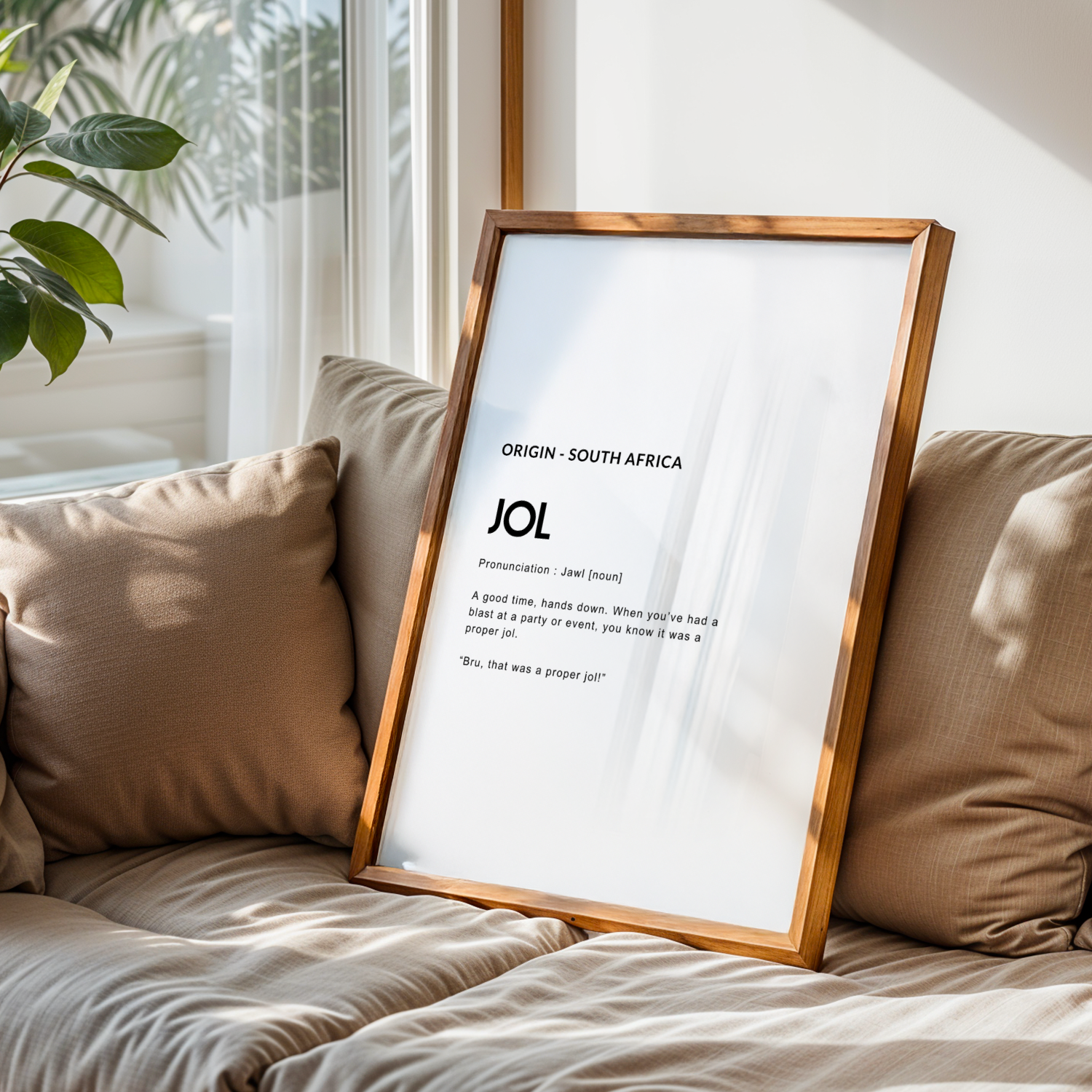Jol - Monochrome White