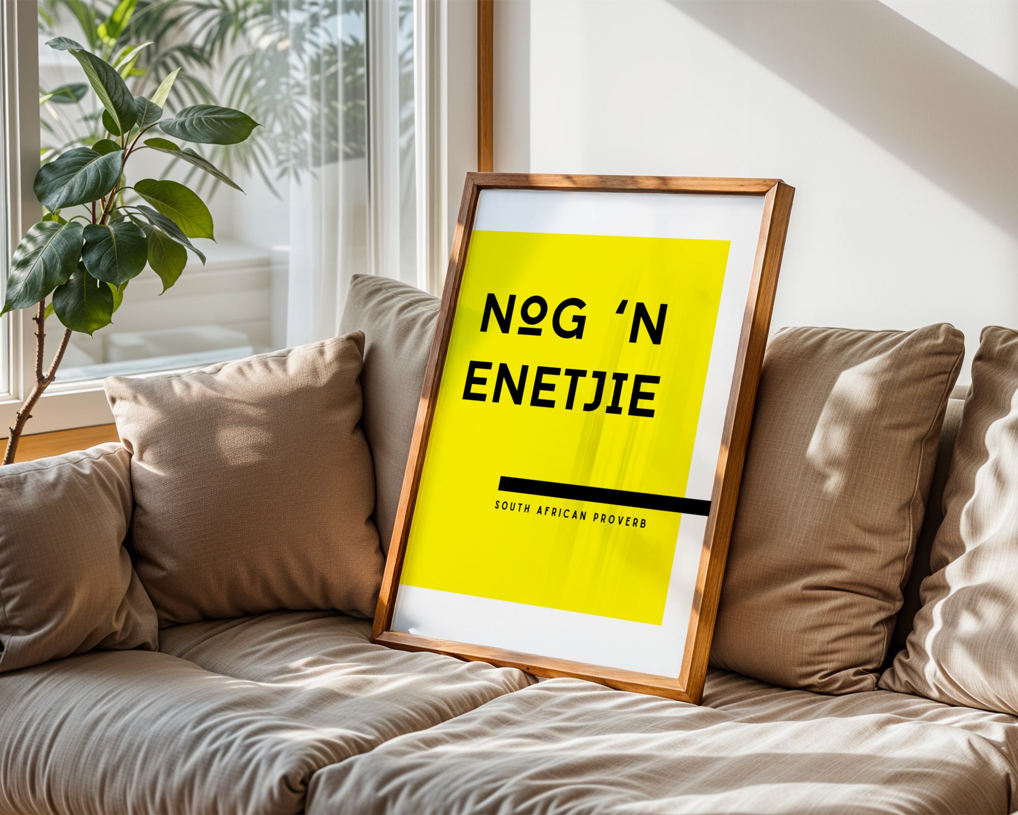 NogNEntjie - Bold Yellow