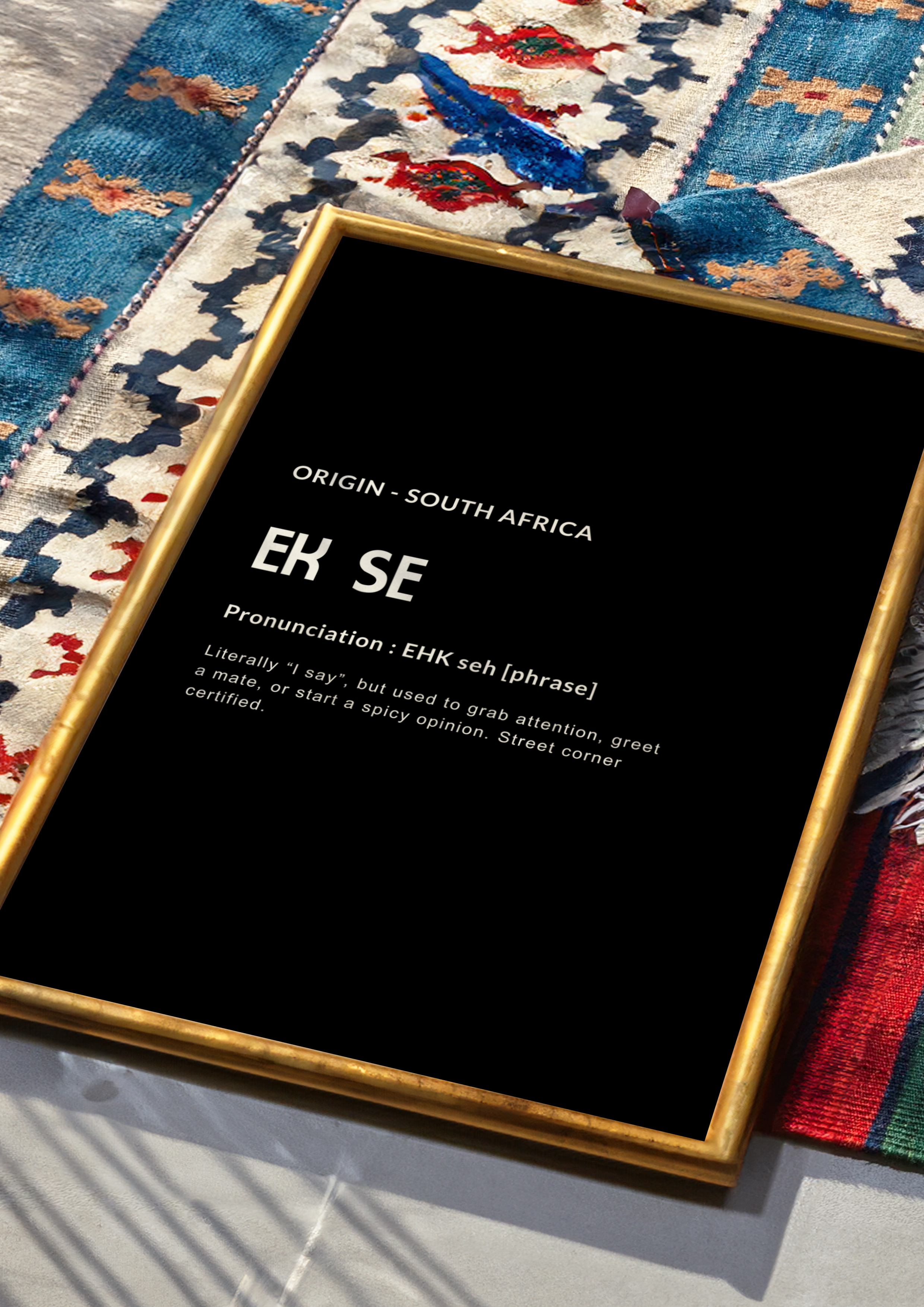Ek Se - Monochrome Black