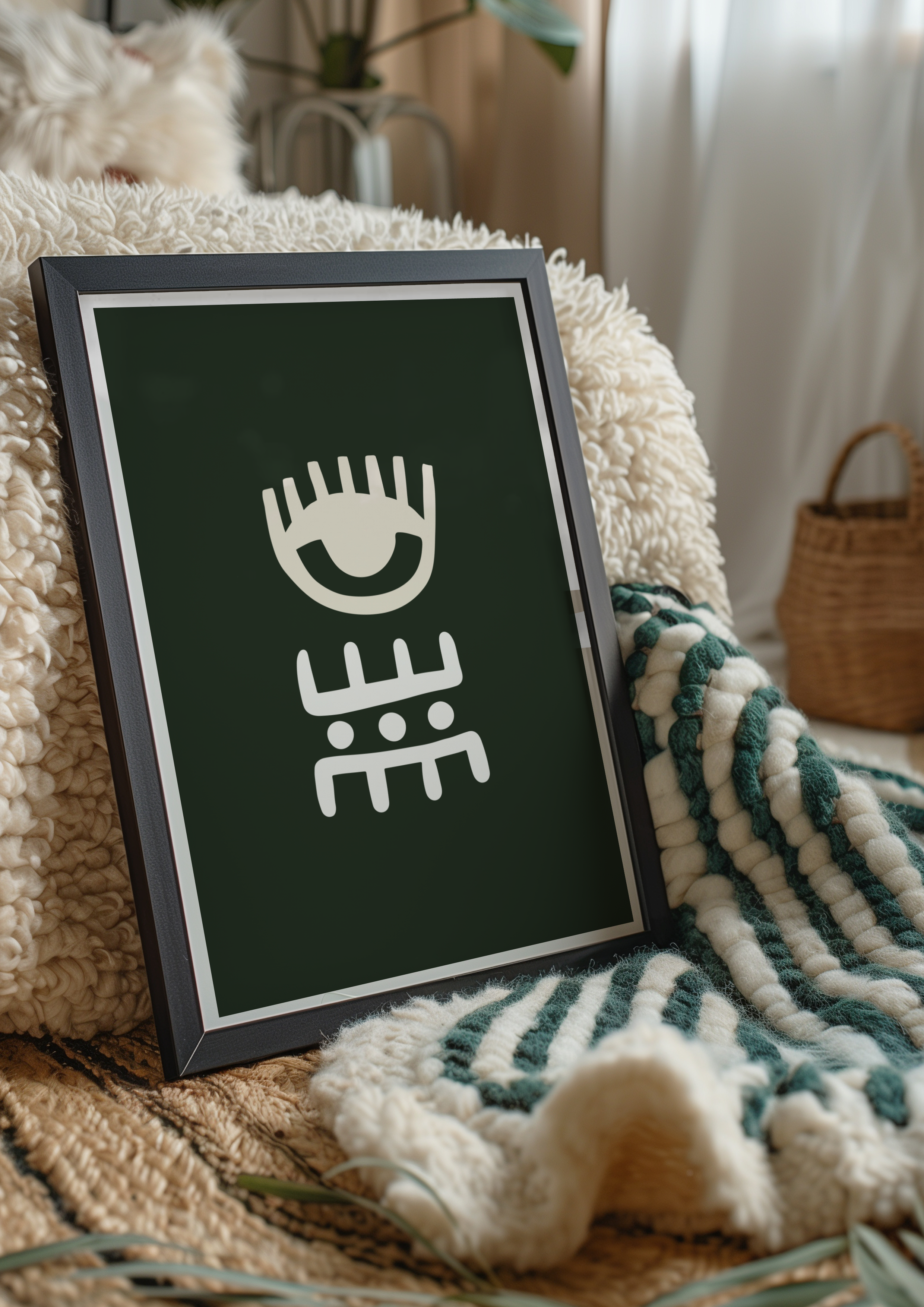 Abstract Eye - Forest Green