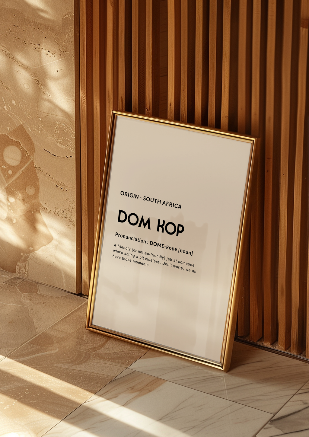 Dom Kop - Natural Cream