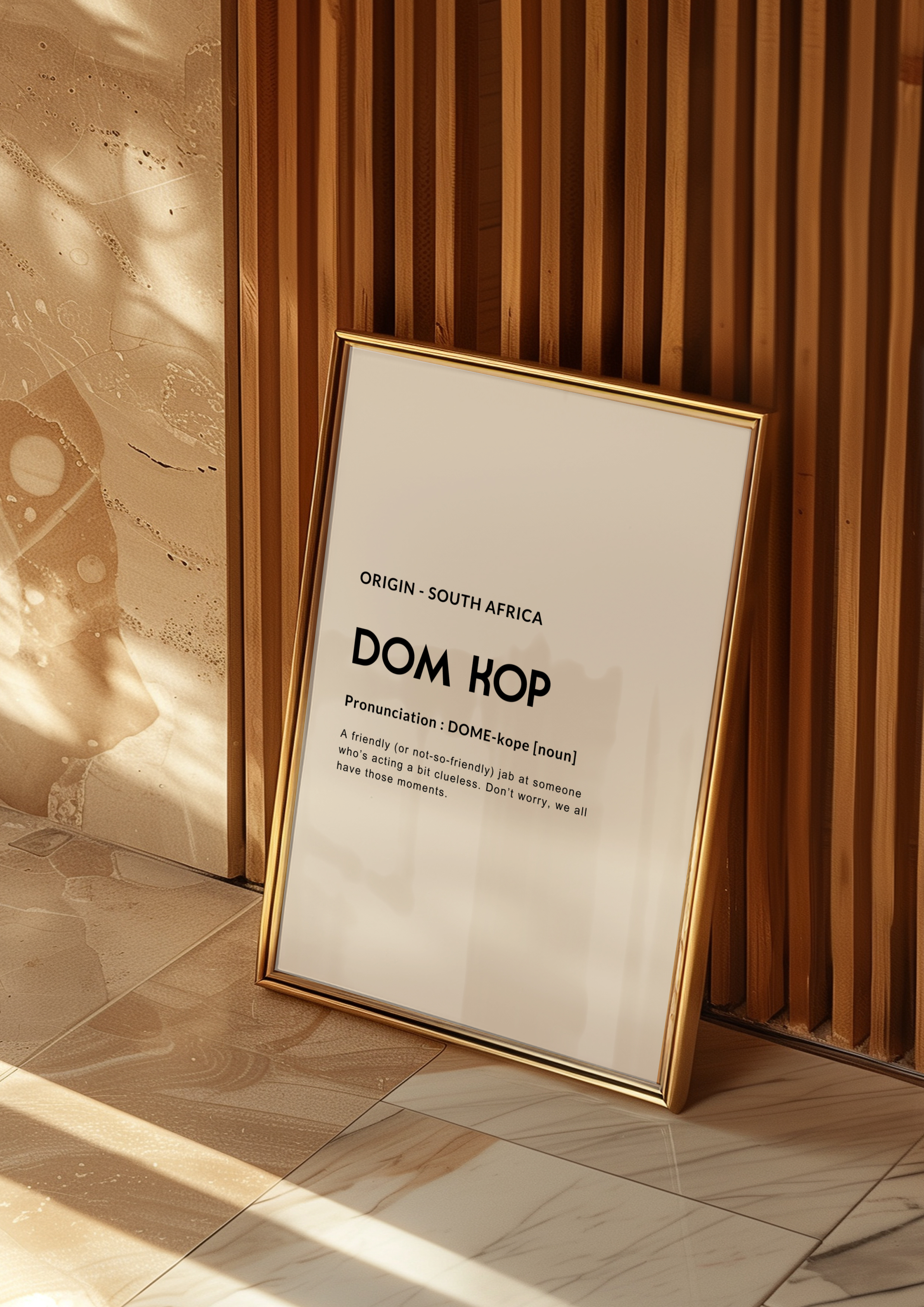 Dom Kop - Natural Cream