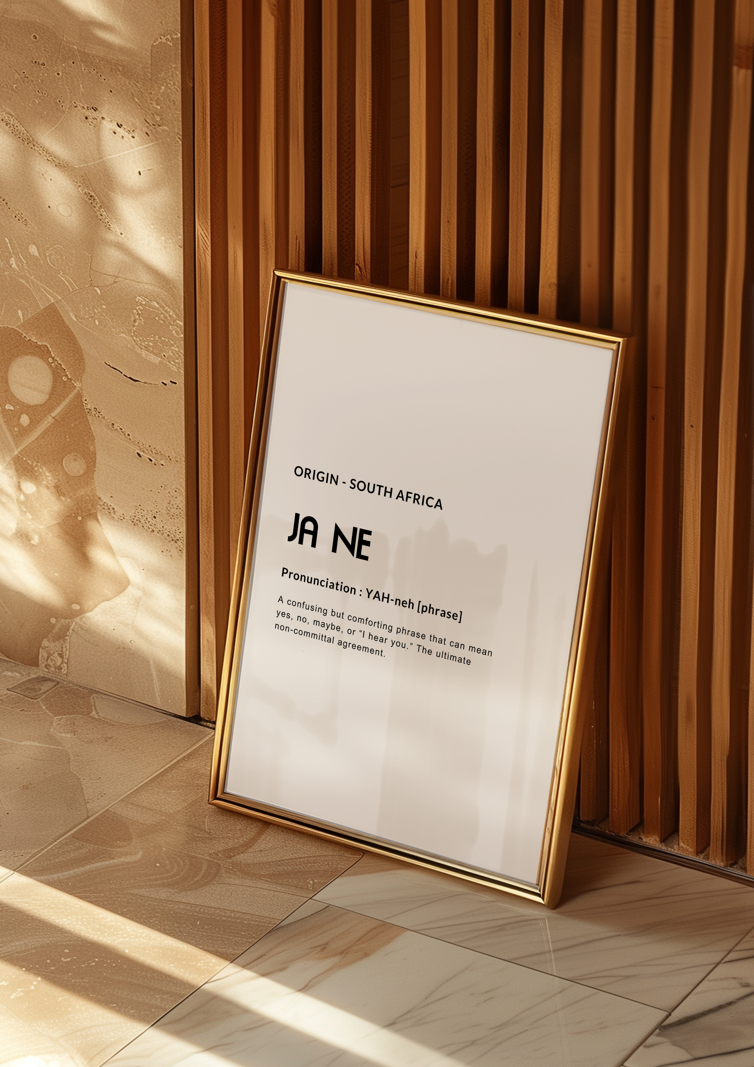 Ja Ne - Neutral Cream